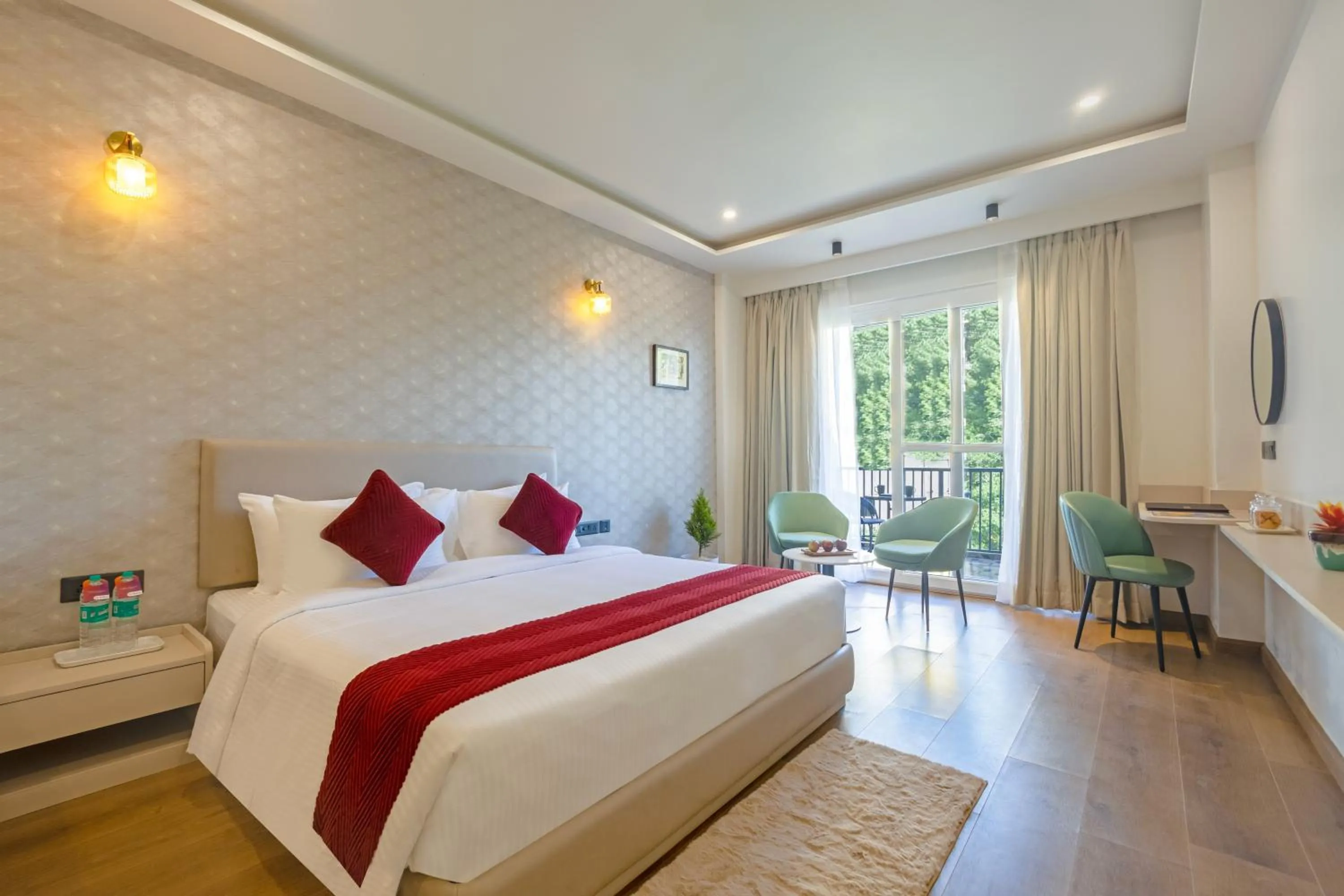 Valley View Premier Room with Balcony - single occupancy in Sterling Ameris Kasauli
