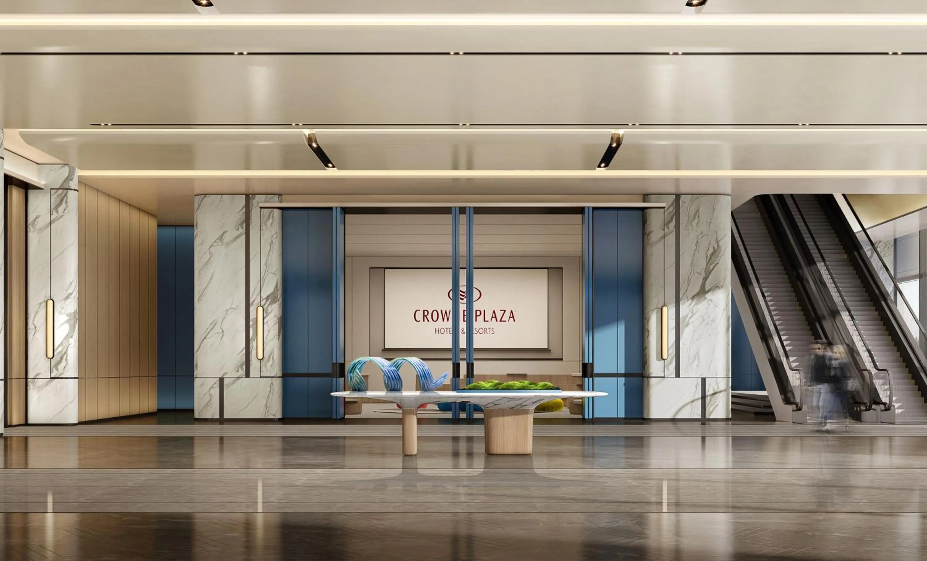 Property building in Crowne Plaza Weihai Binhai by IHG