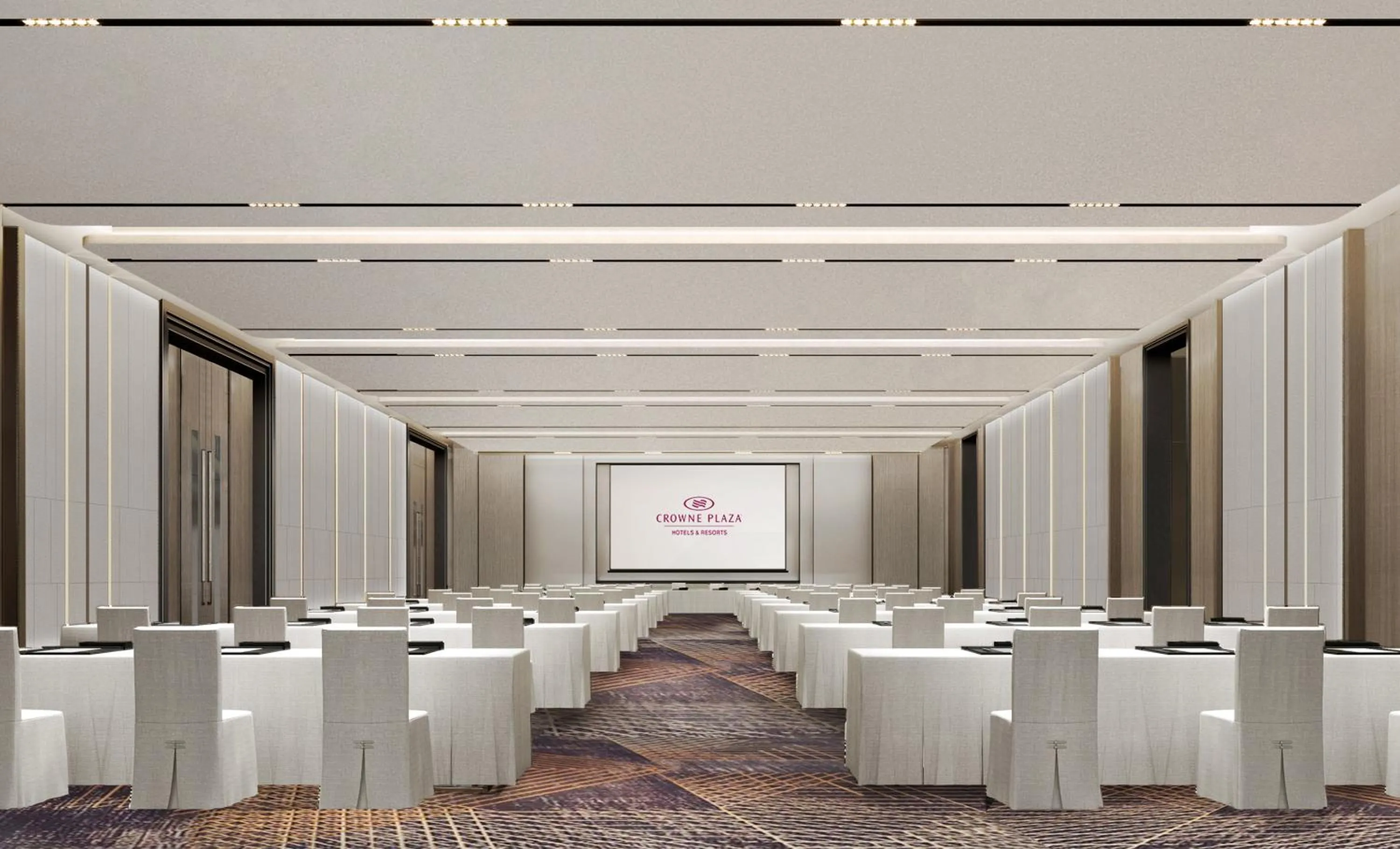 Meeting/conference room in Crowne Plaza Weihai Binhai by IHG
