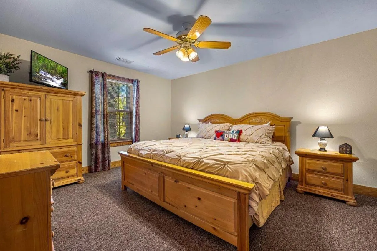 Bed in Poplar Point Condo Unit 12A