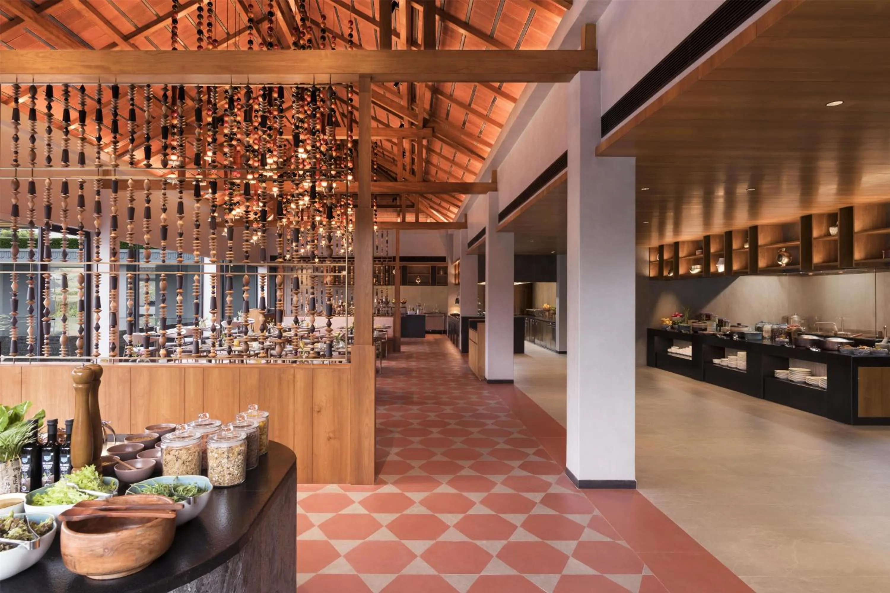 Restaurant/places to eat in Hilton Hyderabad Genome Valley Resort & Spa