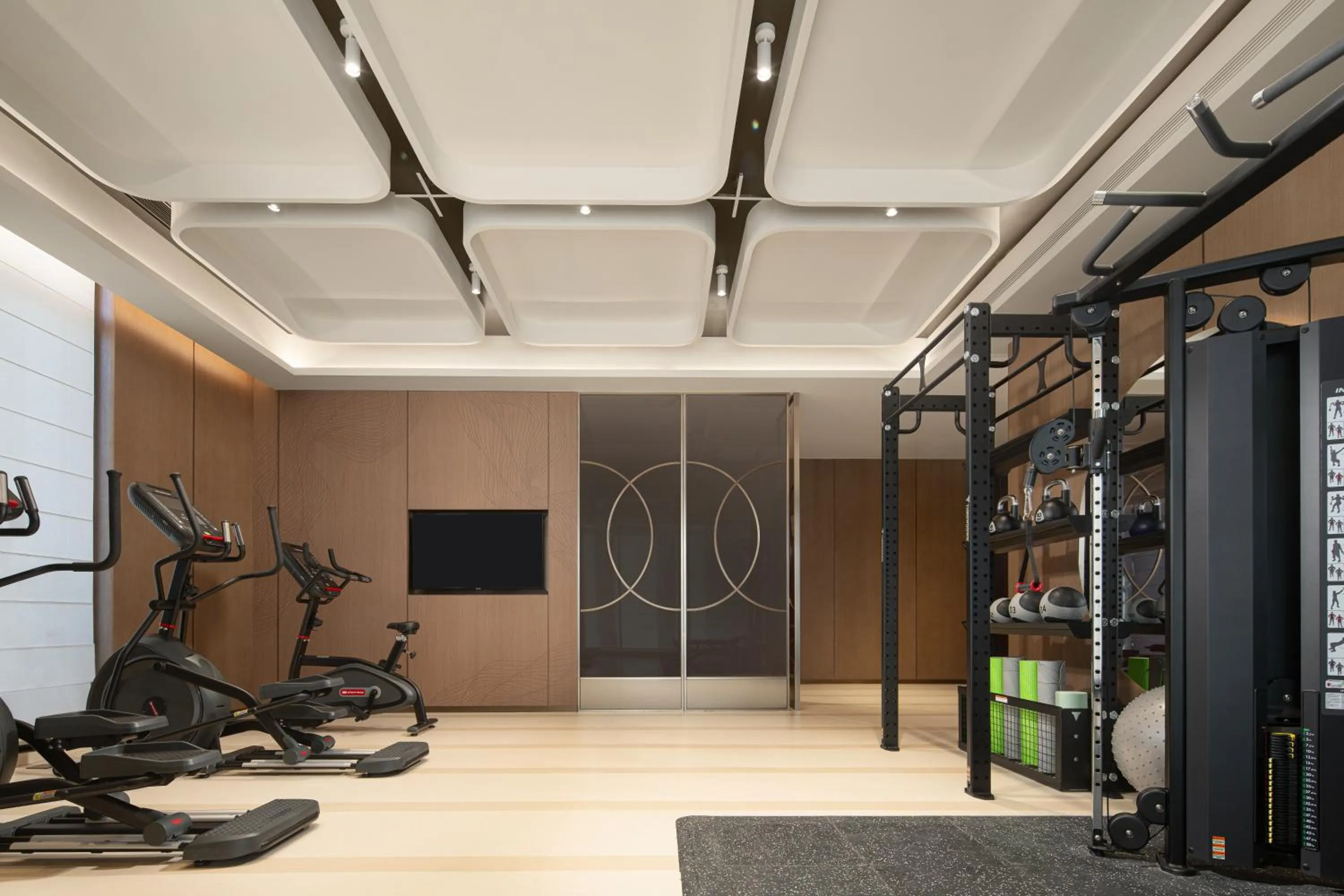 Fitness centre/facilities in Hilton Garden Inn Lanzhou Anning