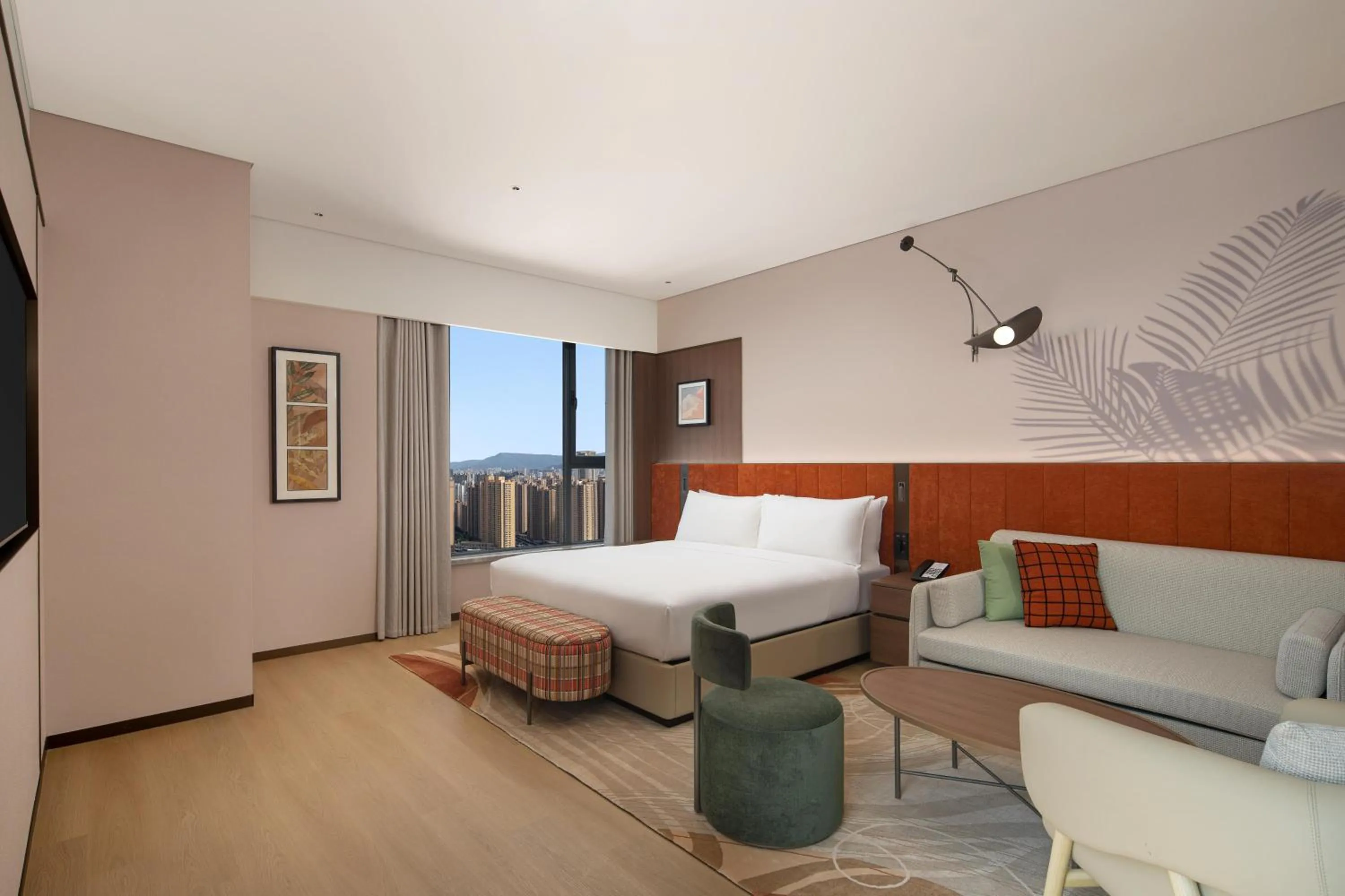 Bed in Hilton Garden Inn Lanzhou Anning