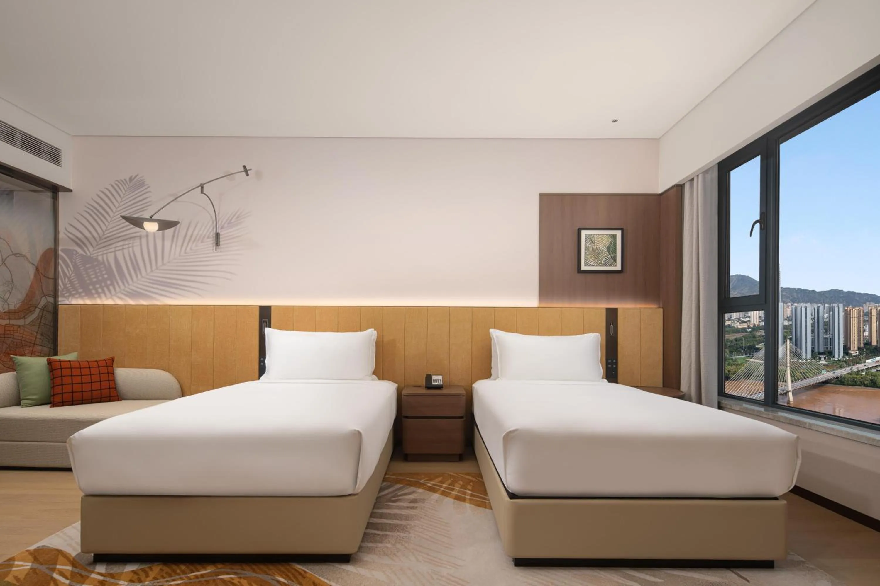 Bed in Hilton Garden Inn Lanzhou Anning