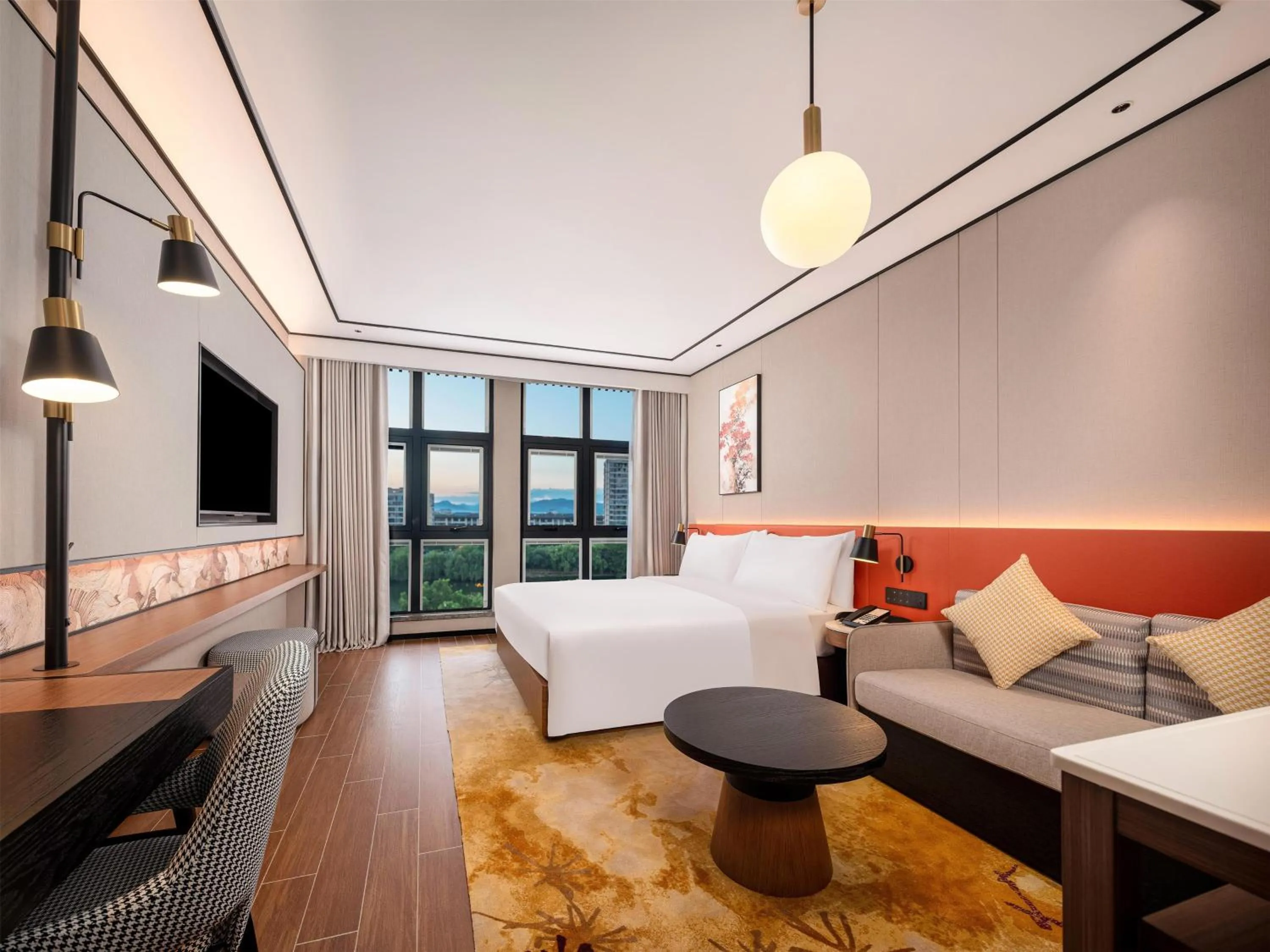 Bed in Hilton Garden Inn Huangshan Huizhou