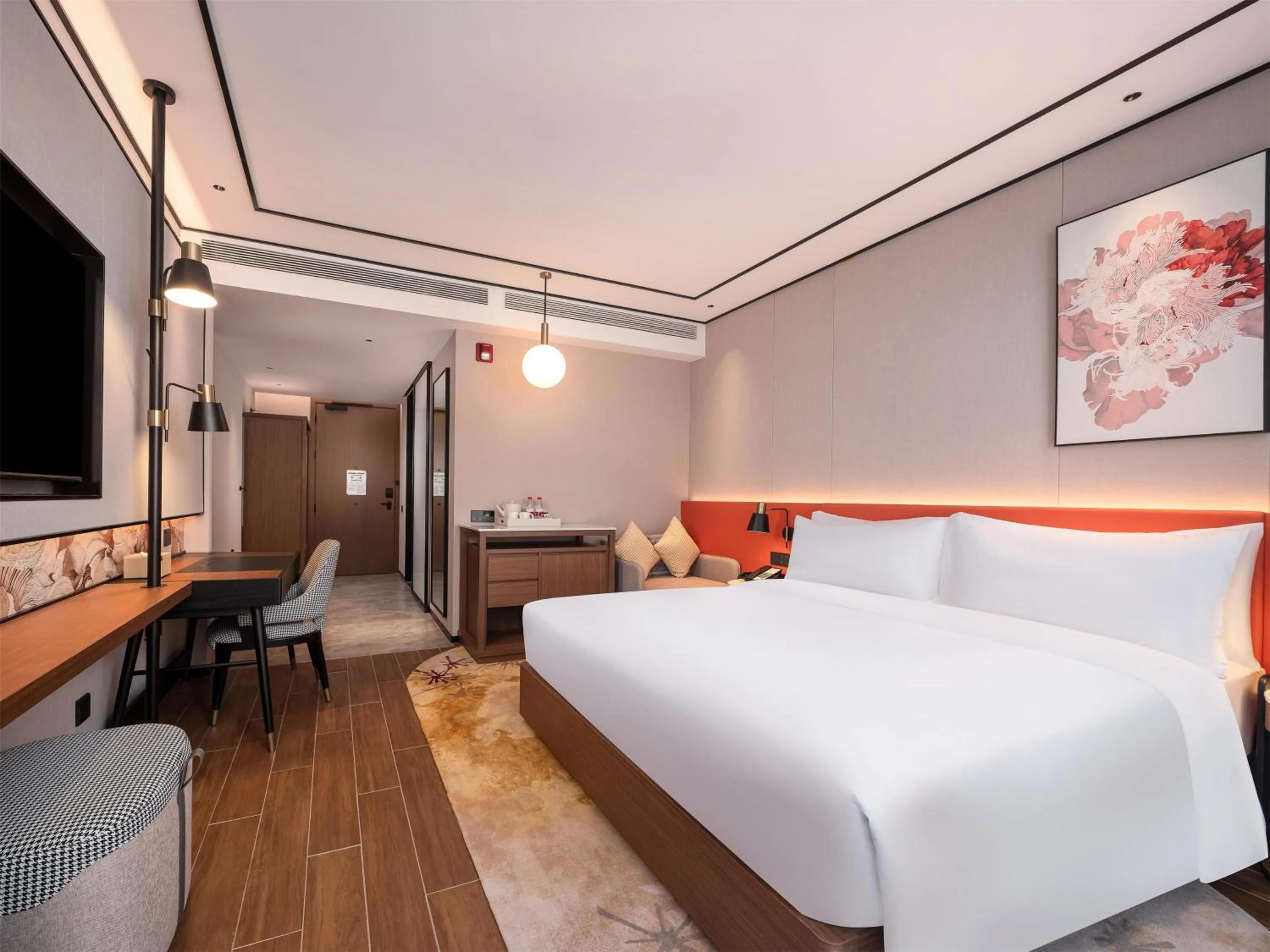 Bed in Hilton Garden Inn Huangshan Huizhou