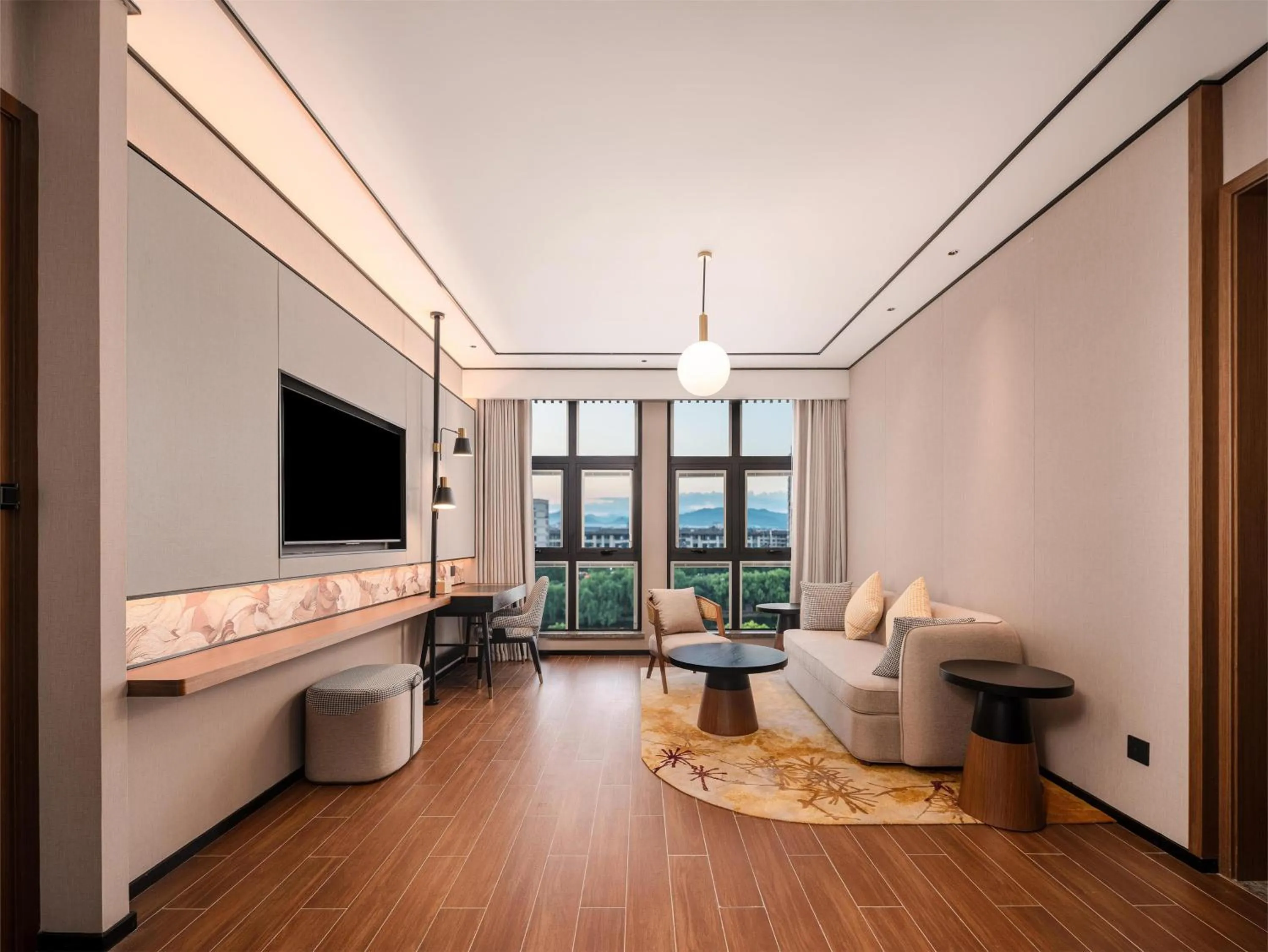 Living room in Hilton Garden Inn Huangshan Huizhou