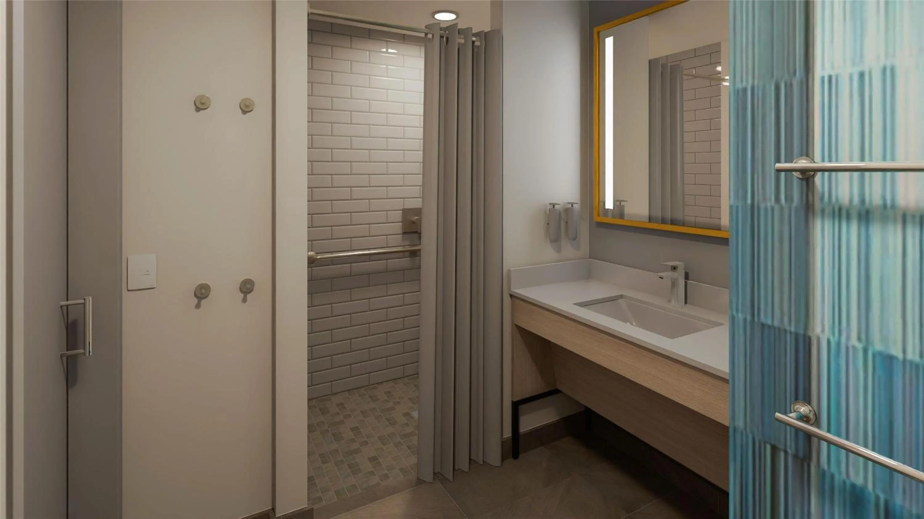 Bathroom, Bed in Tru By Hilton Distrito Palmerola