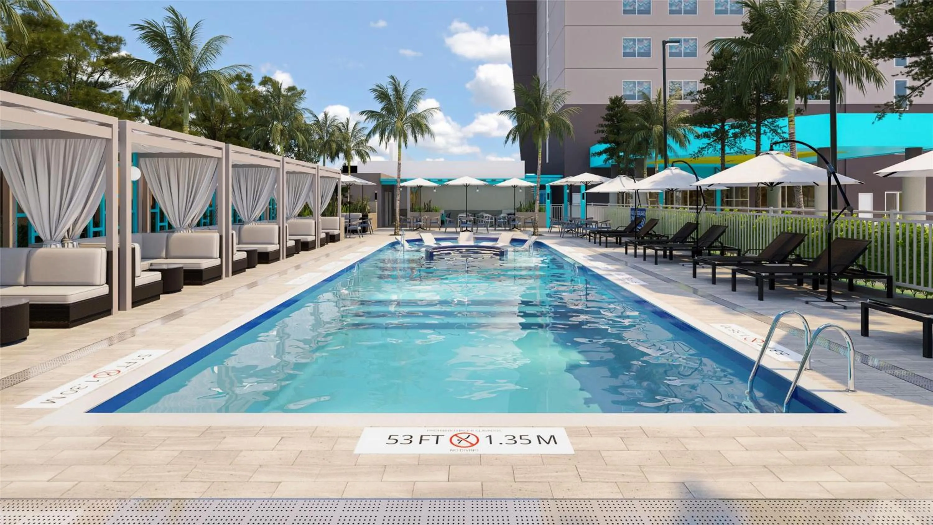 Pool view in Tru By Hilton Distrito Palmerola