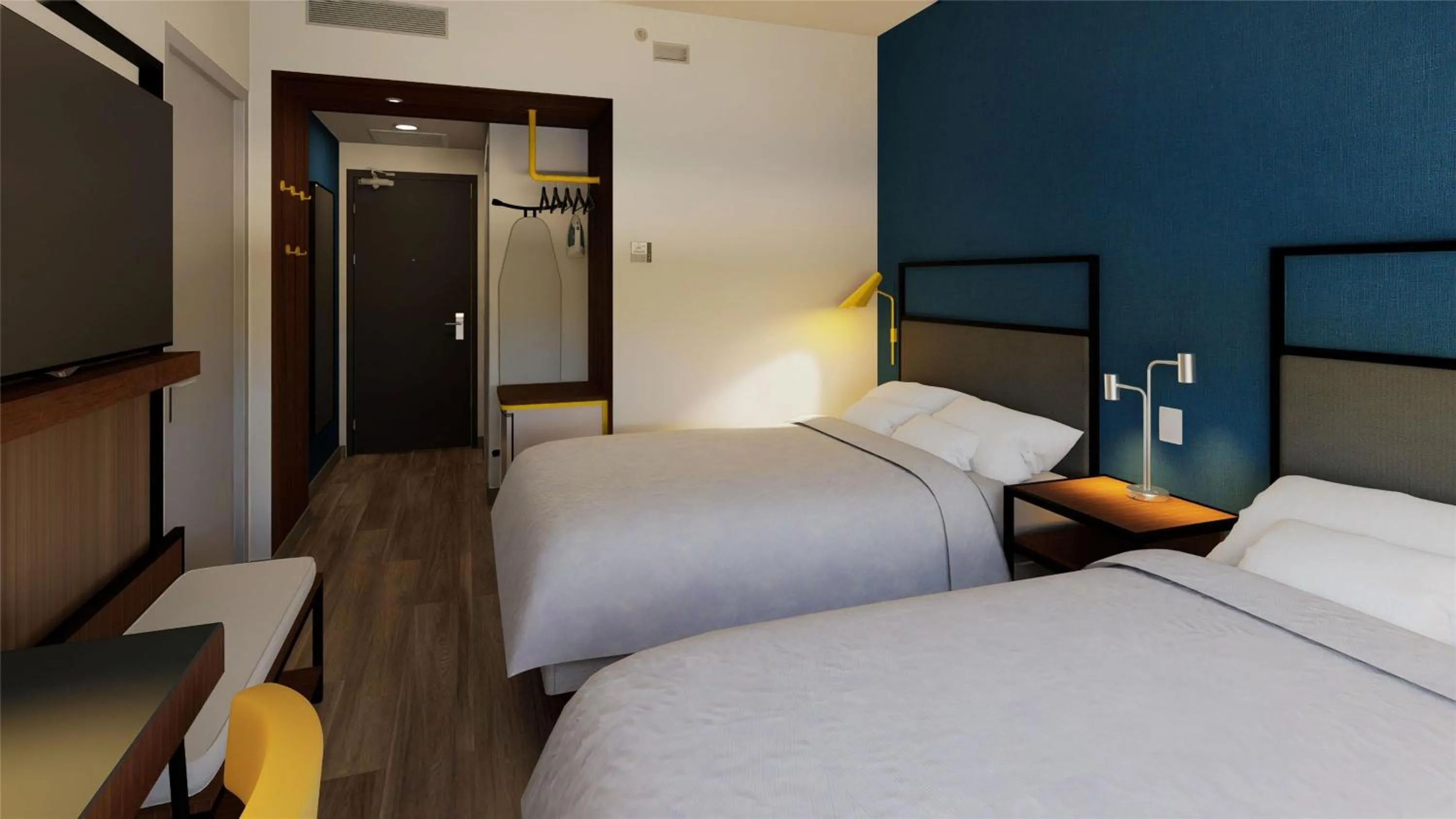 Bed in Tru By Hilton Distrito Palmerola