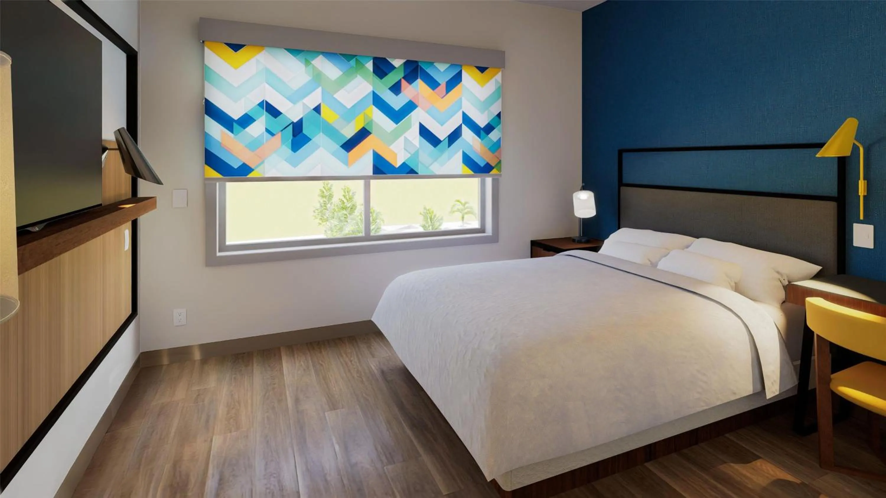 Bed in Tru By Hilton Distrito Palmerola