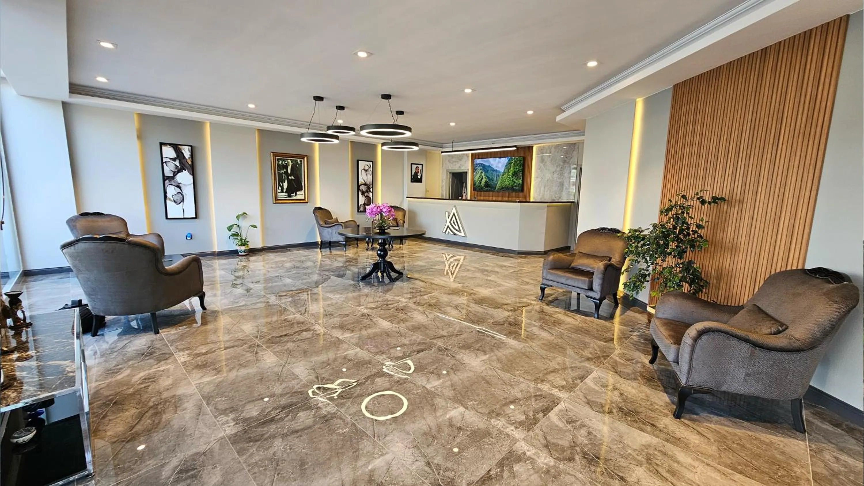 Lobby or reception in Altınova Hotel Sakarya