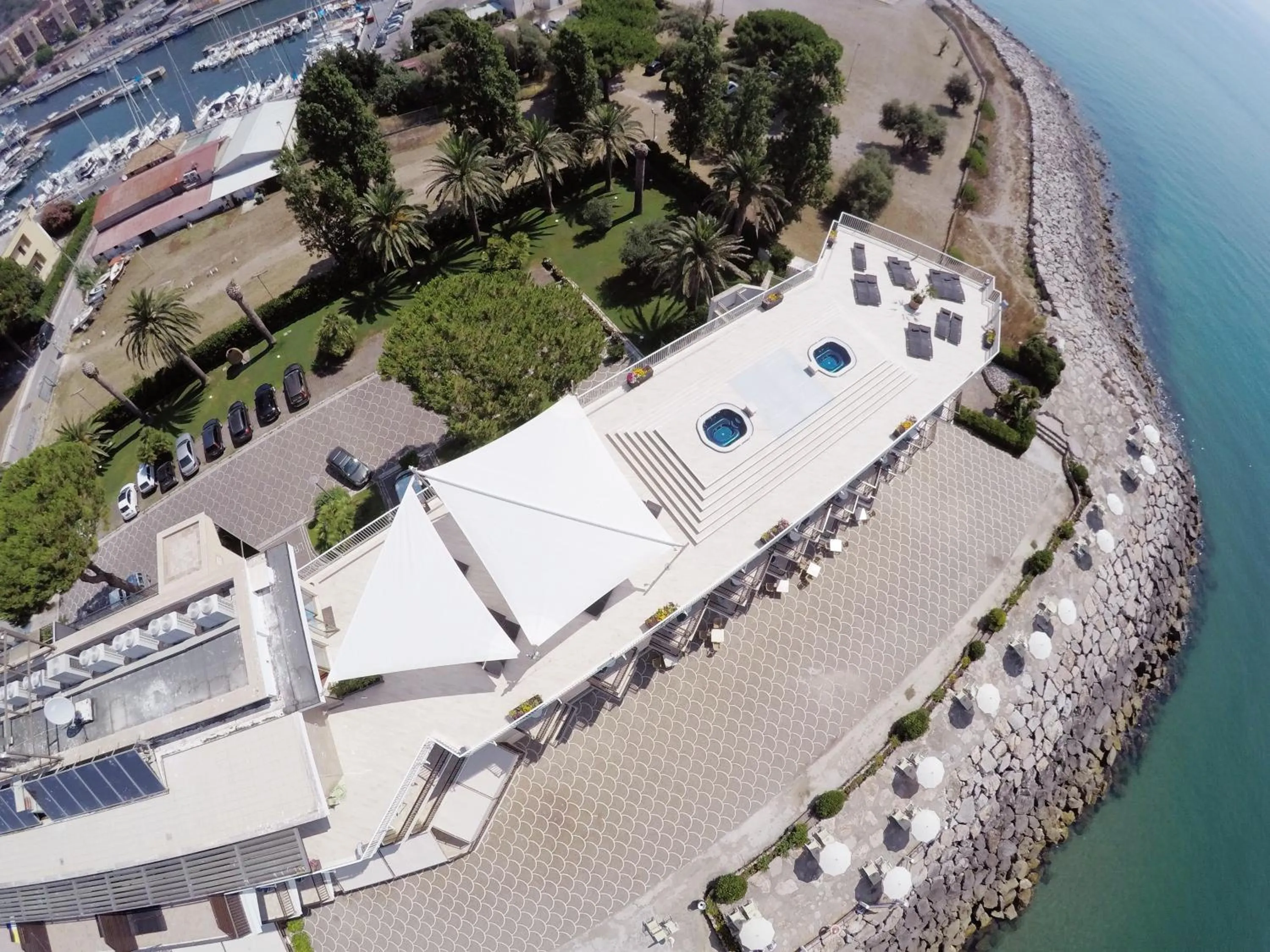 Bird's eye view in Grand Hotel L'Approdo