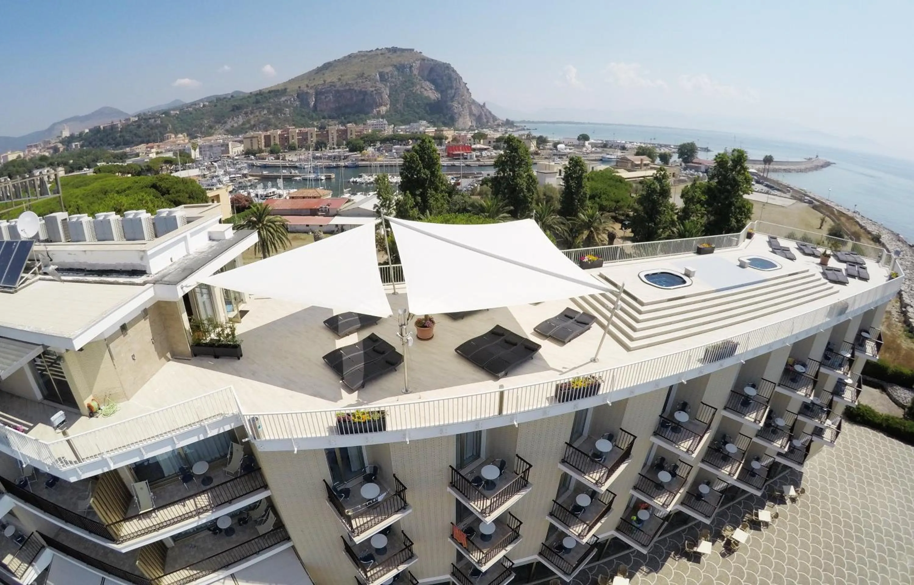 Bird's eye view in Grand Hotel L'Approdo