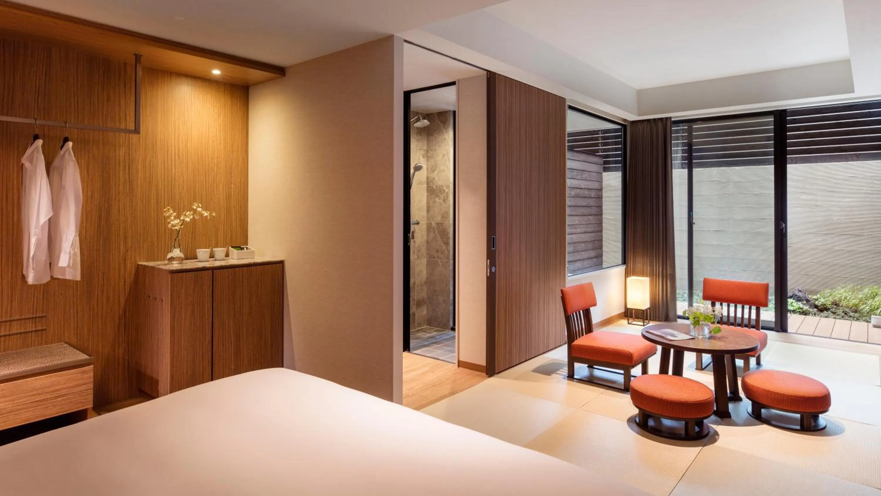 Photo of the whole room, Bed in Karuizawa Marriott Hotel