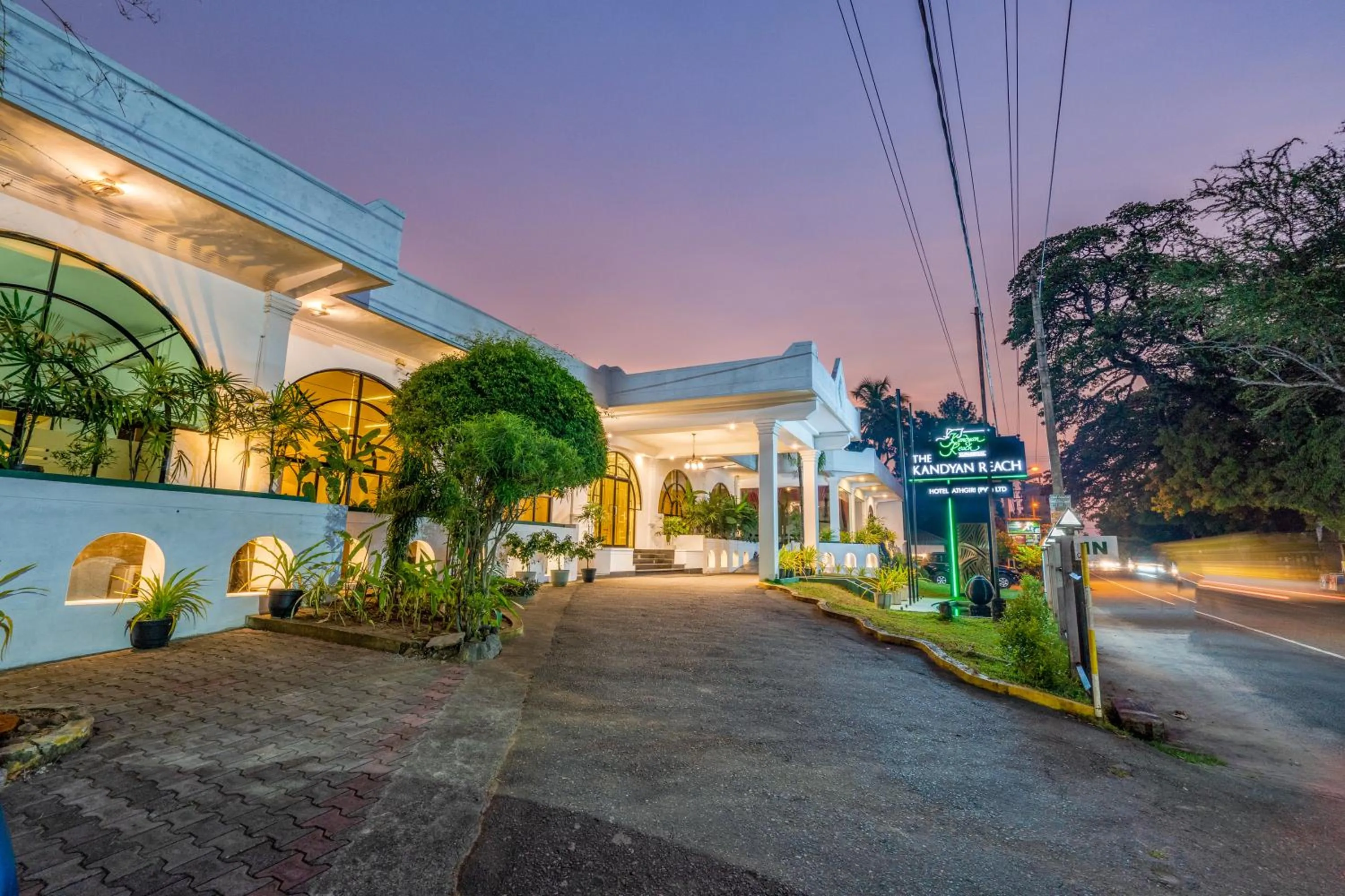 Property building in Kandyan Reach Hotel