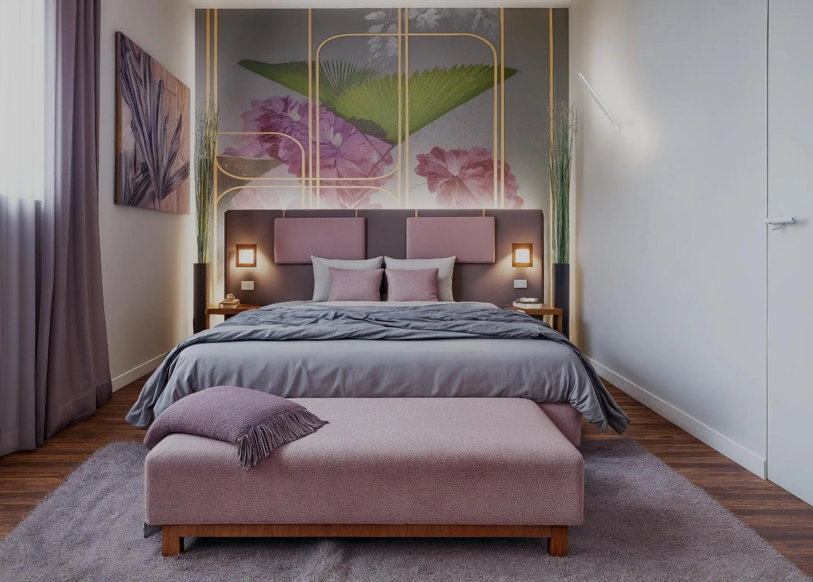 Bed in Hotel Castello