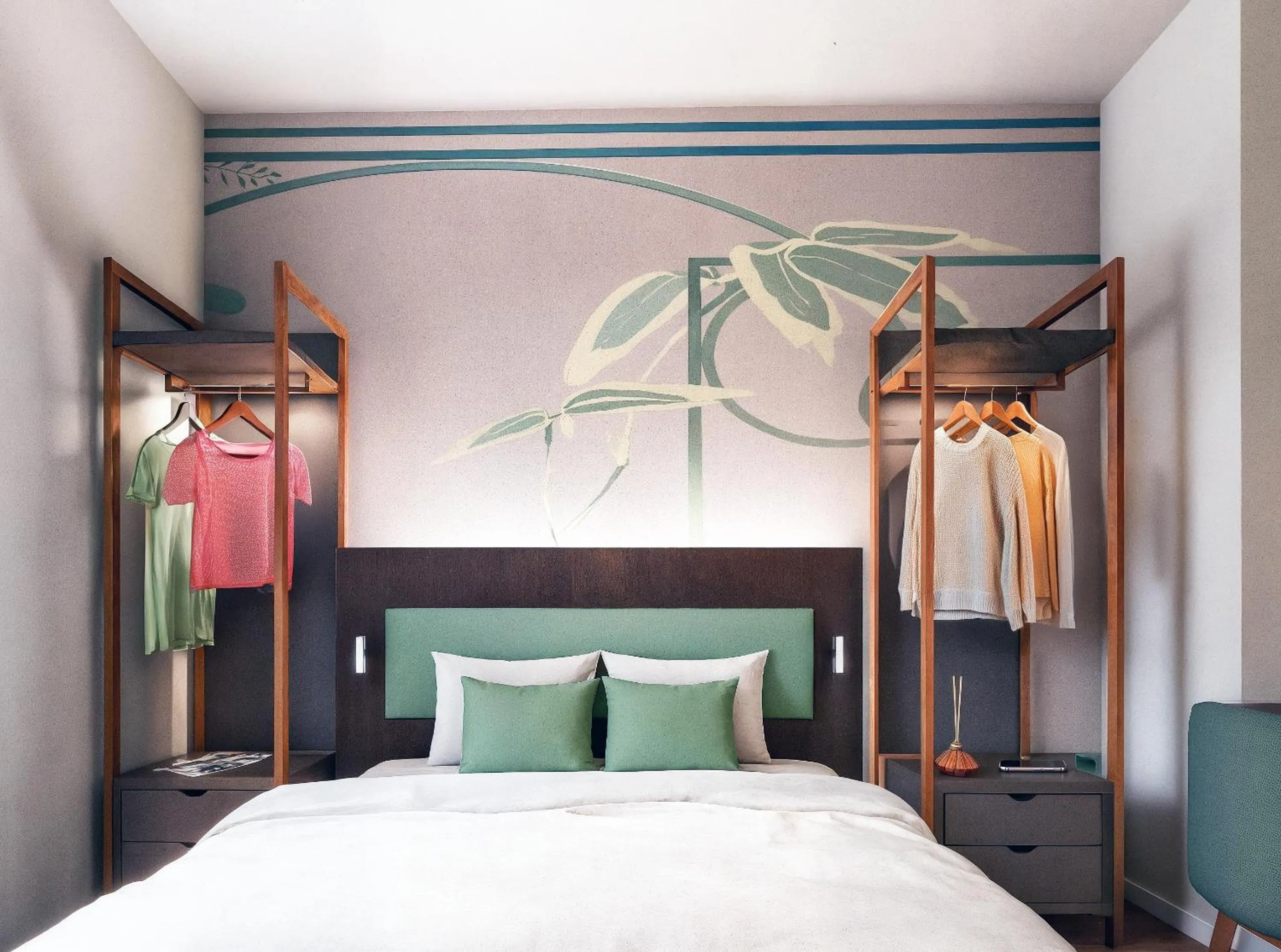 Bed in Hotel Castello