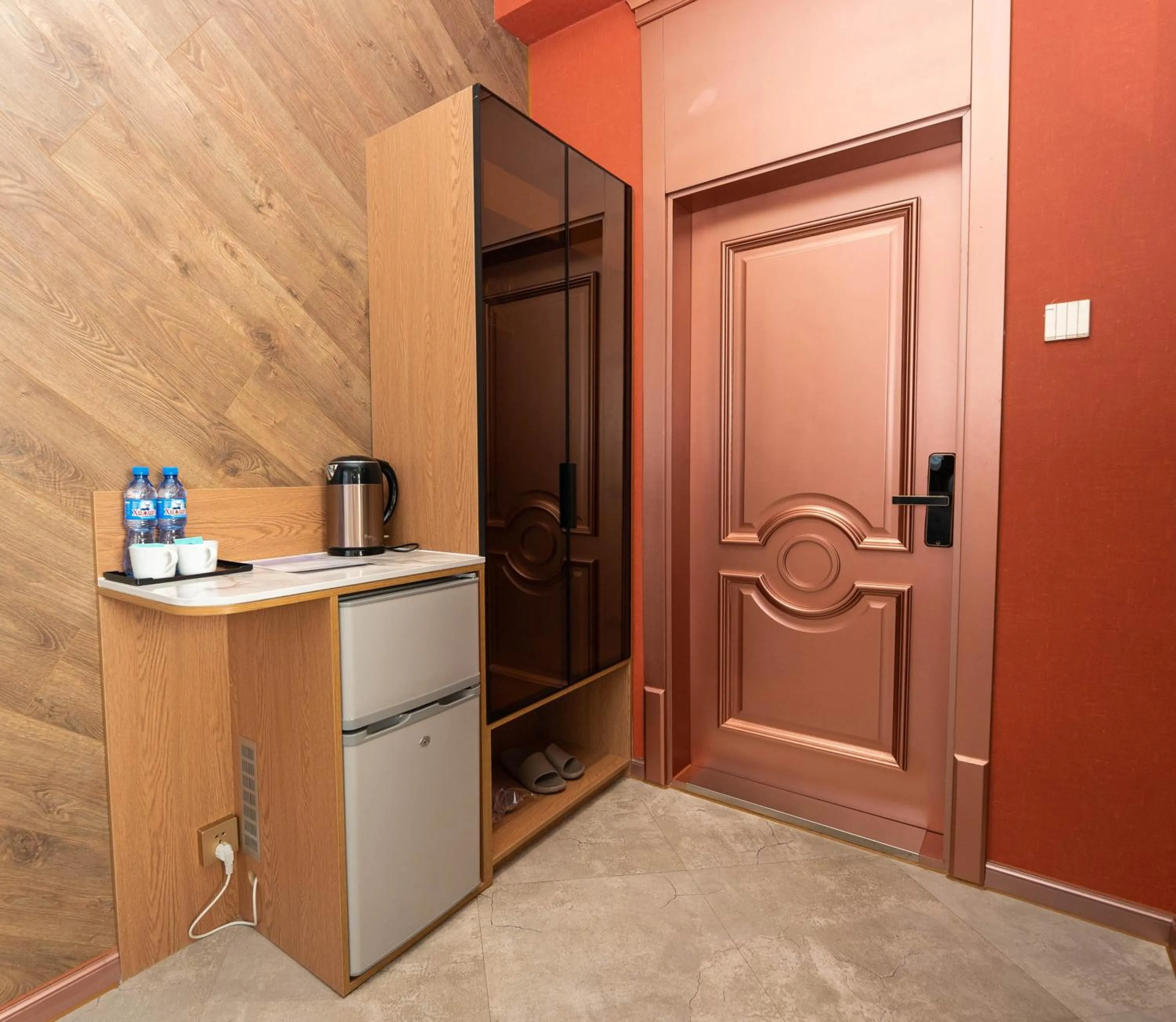 wardrobe in Amgun Hotel Ulaanbaatar