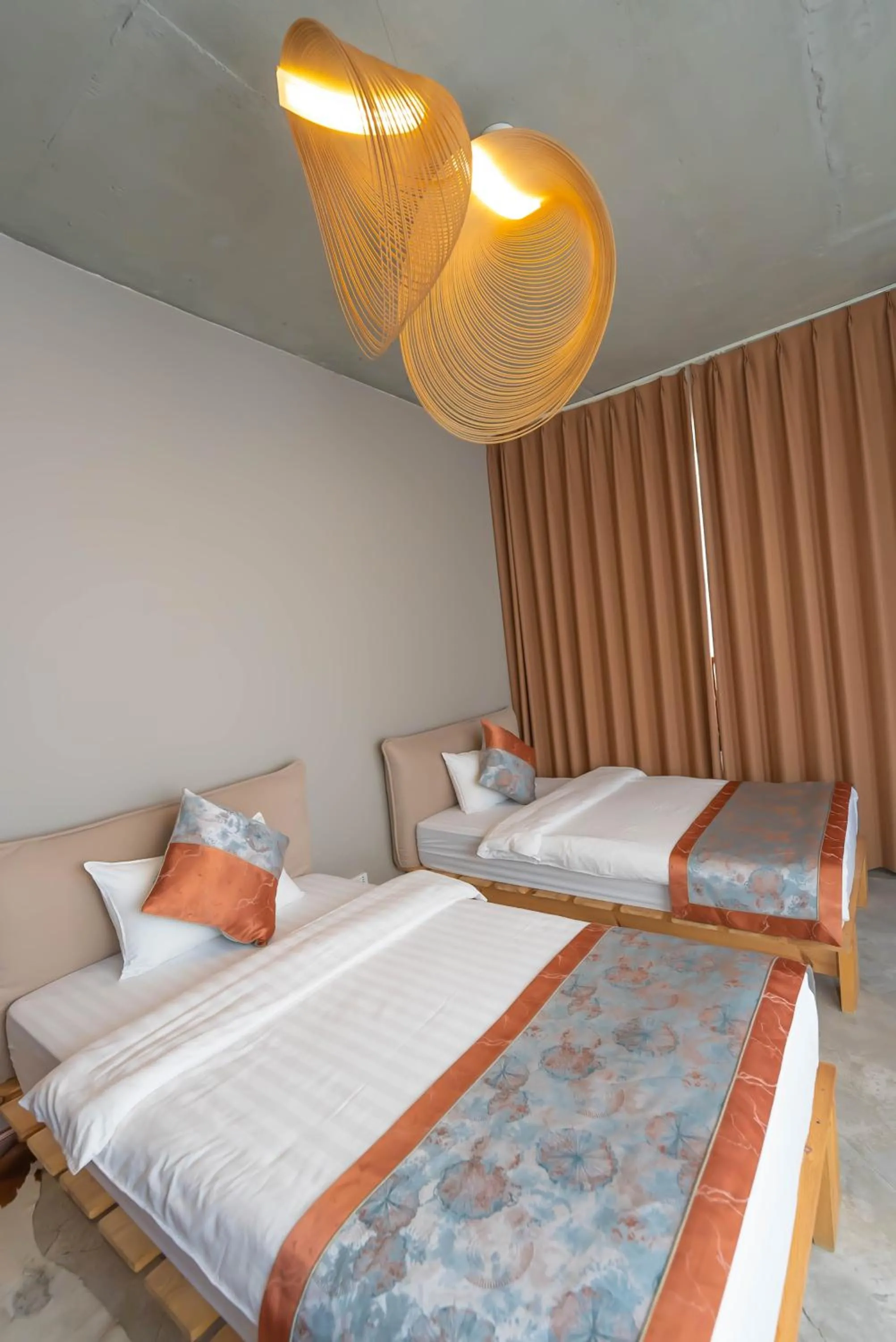 Bed in Amgun Hotel Ulaanbaatar