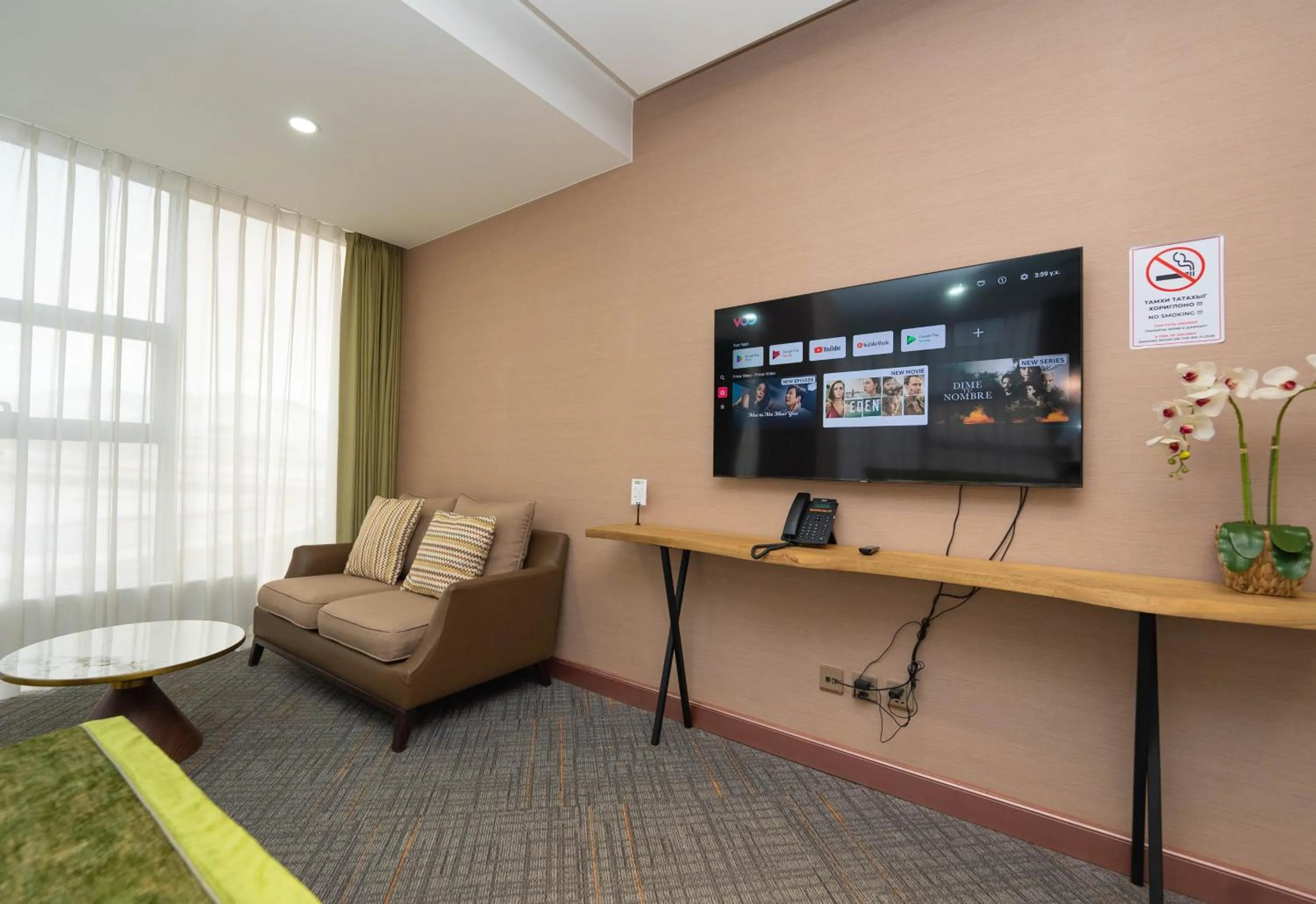 TV and multimedia in Amgun Hotel Ulaanbaatar