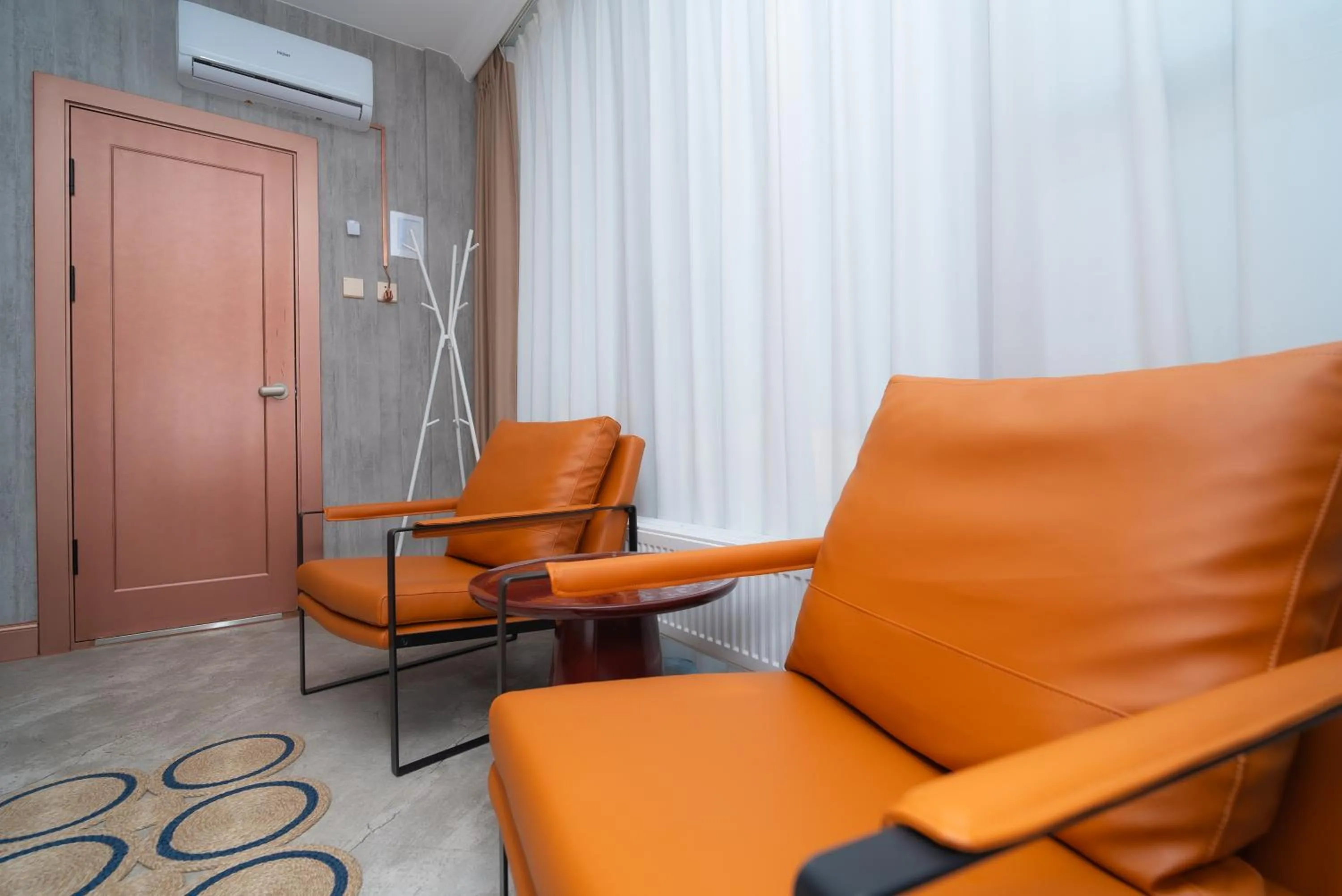 Seating area in Amgun Hotel Ulaanbaatar