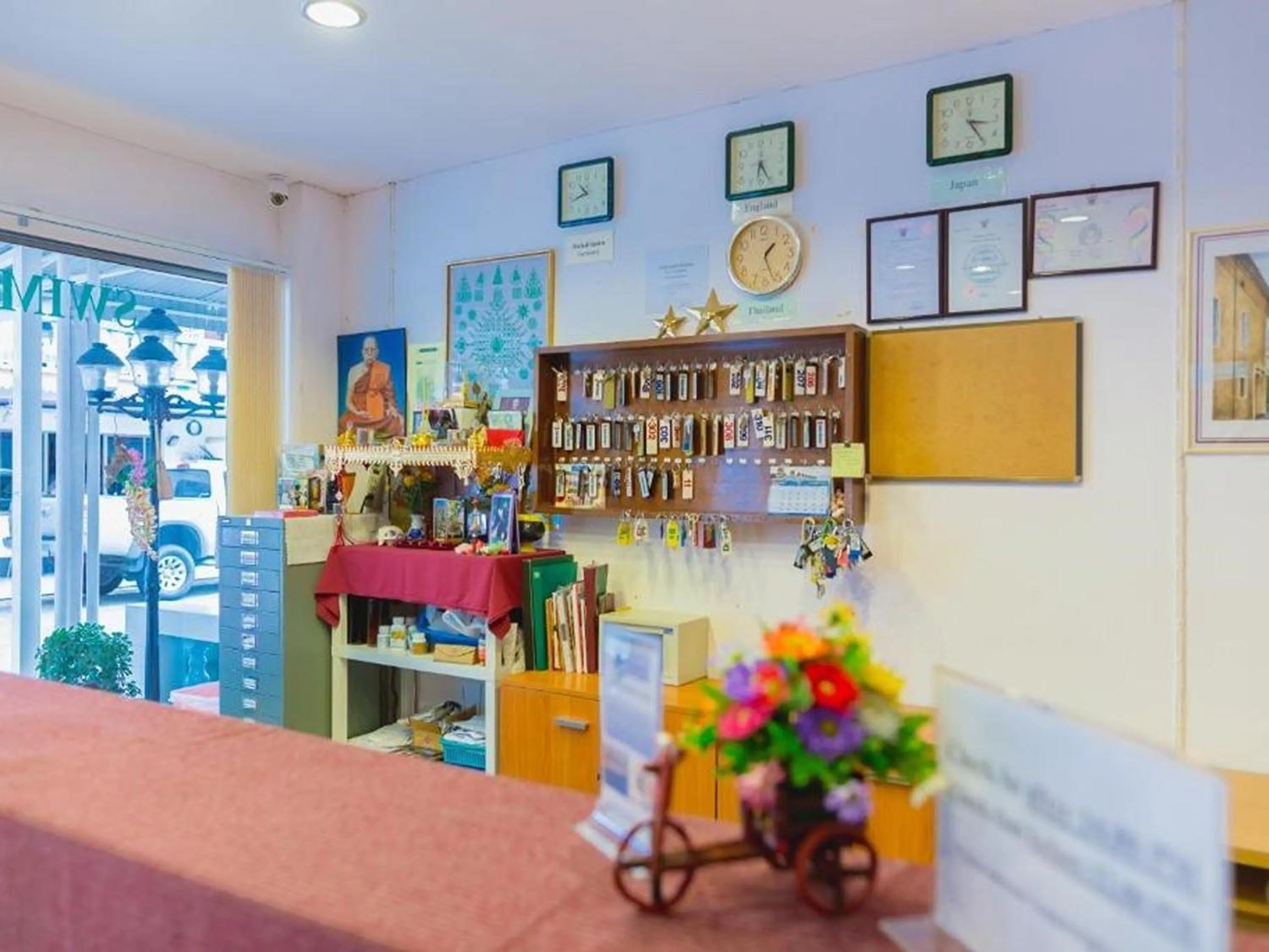 Lobby or reception in Rabbit Mansion Patong Hotel