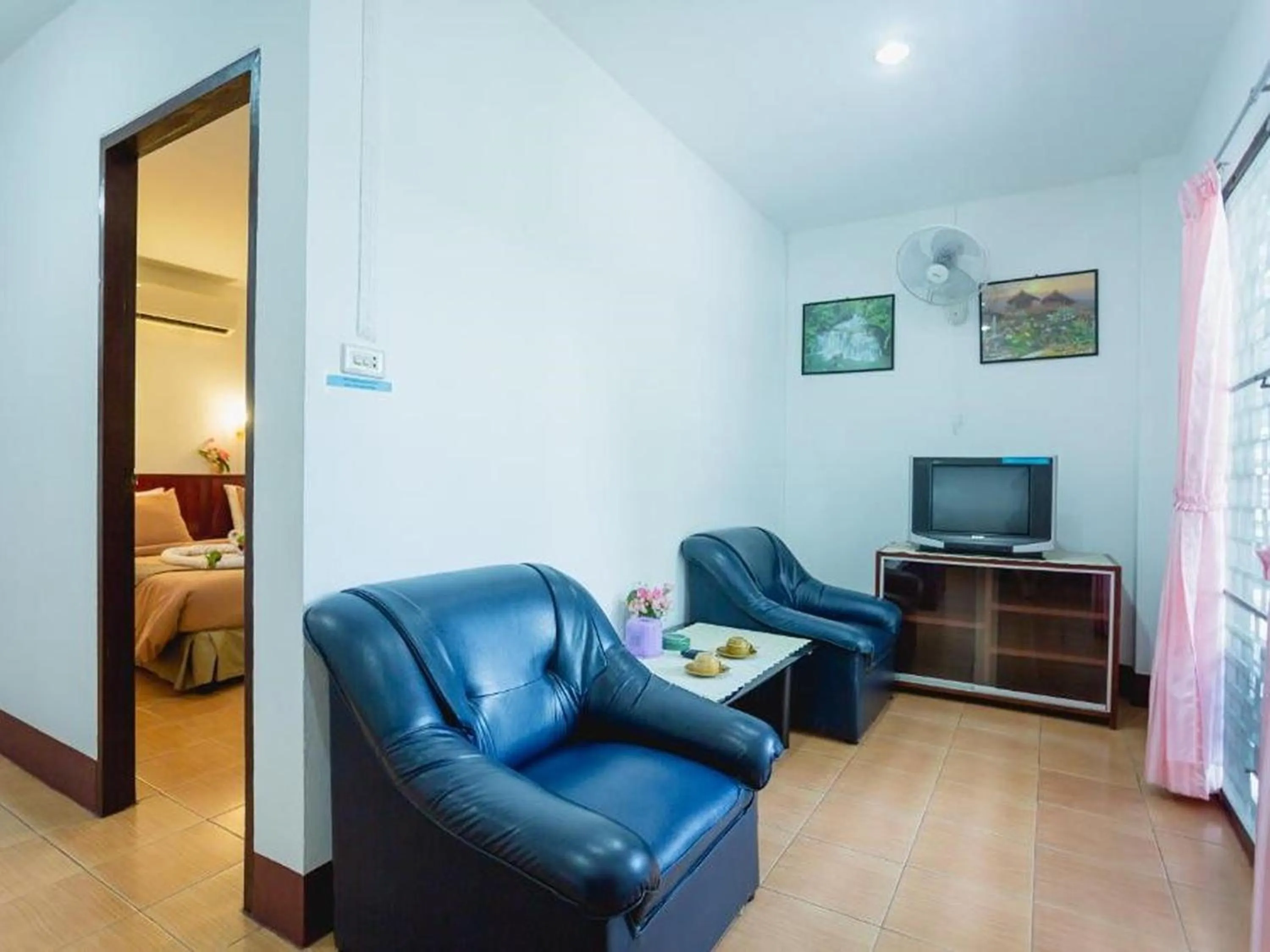 Seating area in Rabbit Mansion Patong Hotel