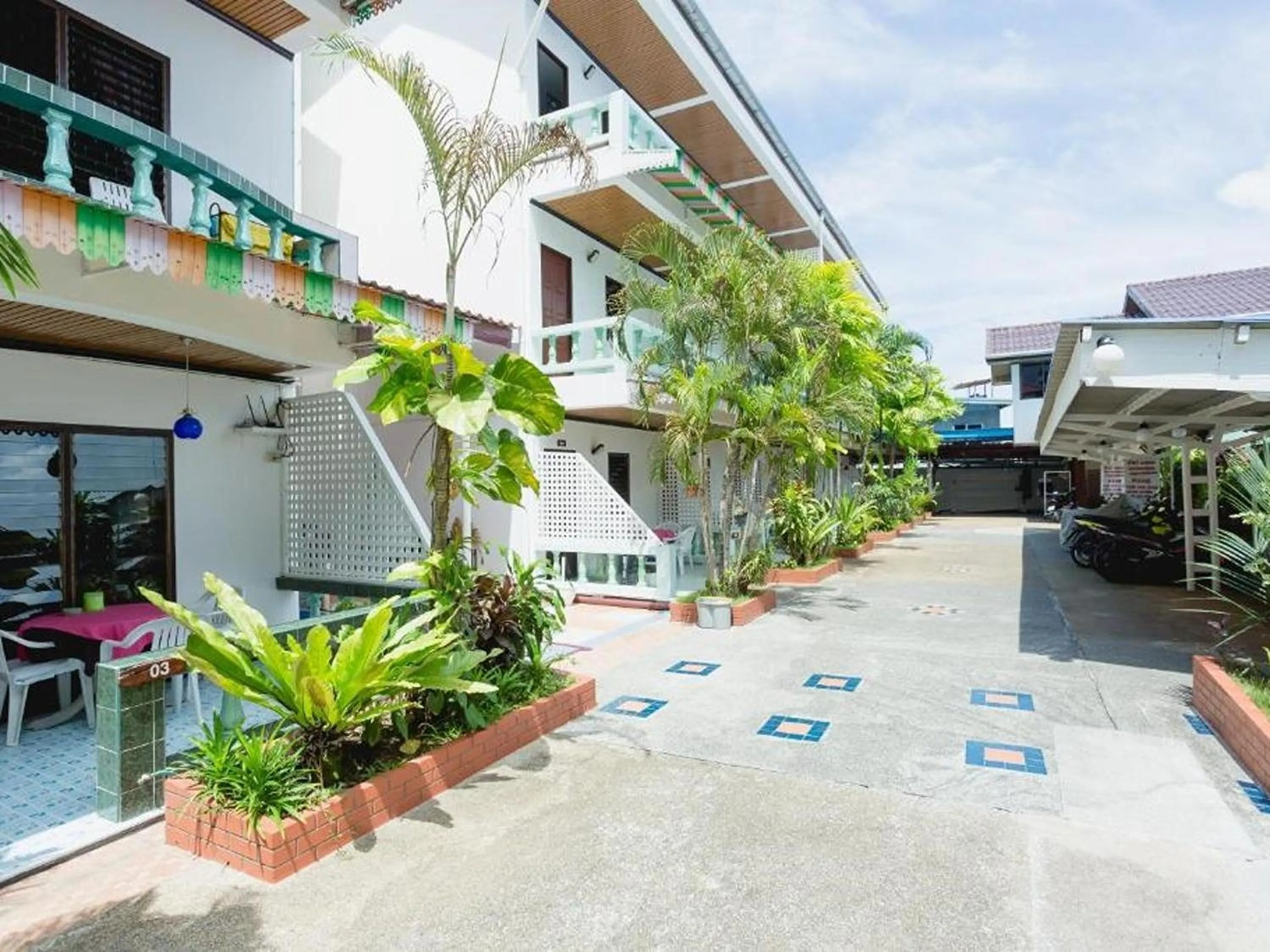 Property building in Rabbit Mansion Patong Hotel