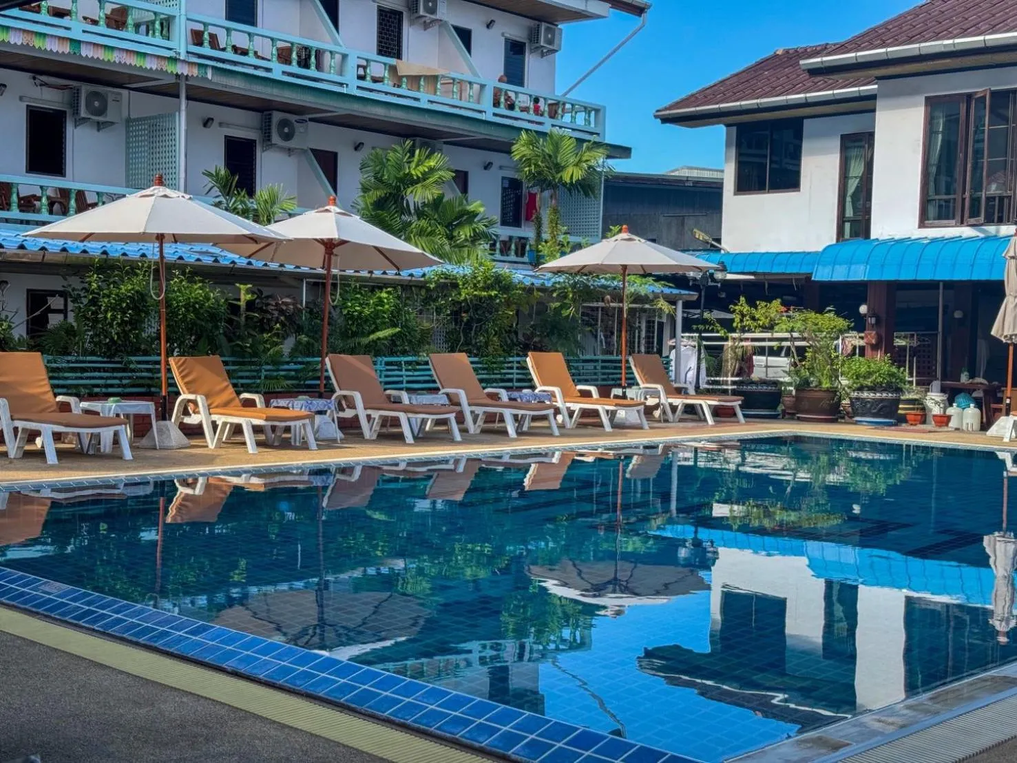 Swimming pool in Rabbit Mansion Patong Hotel