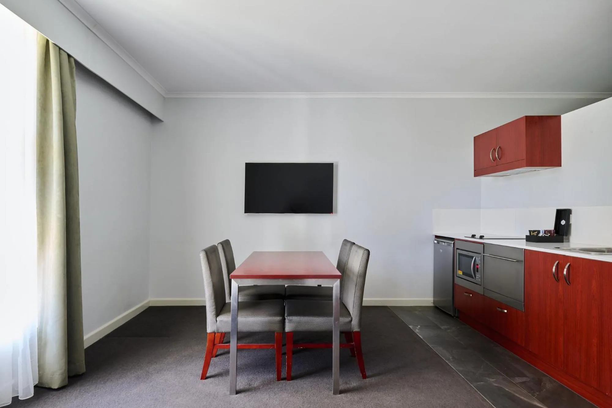 Dining area in Abode Narrabundah