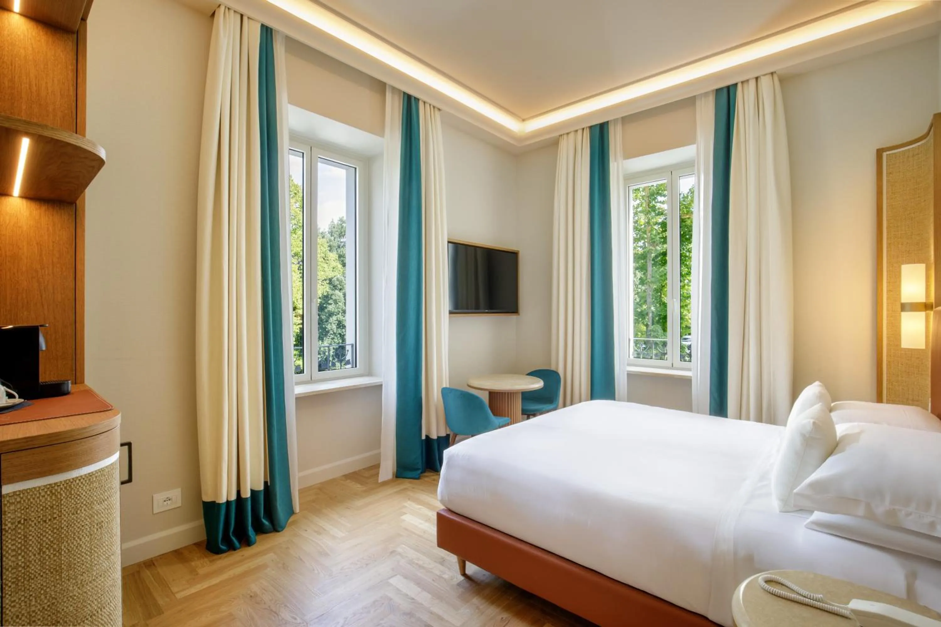 Bedroom, Bed in Villa Miliani