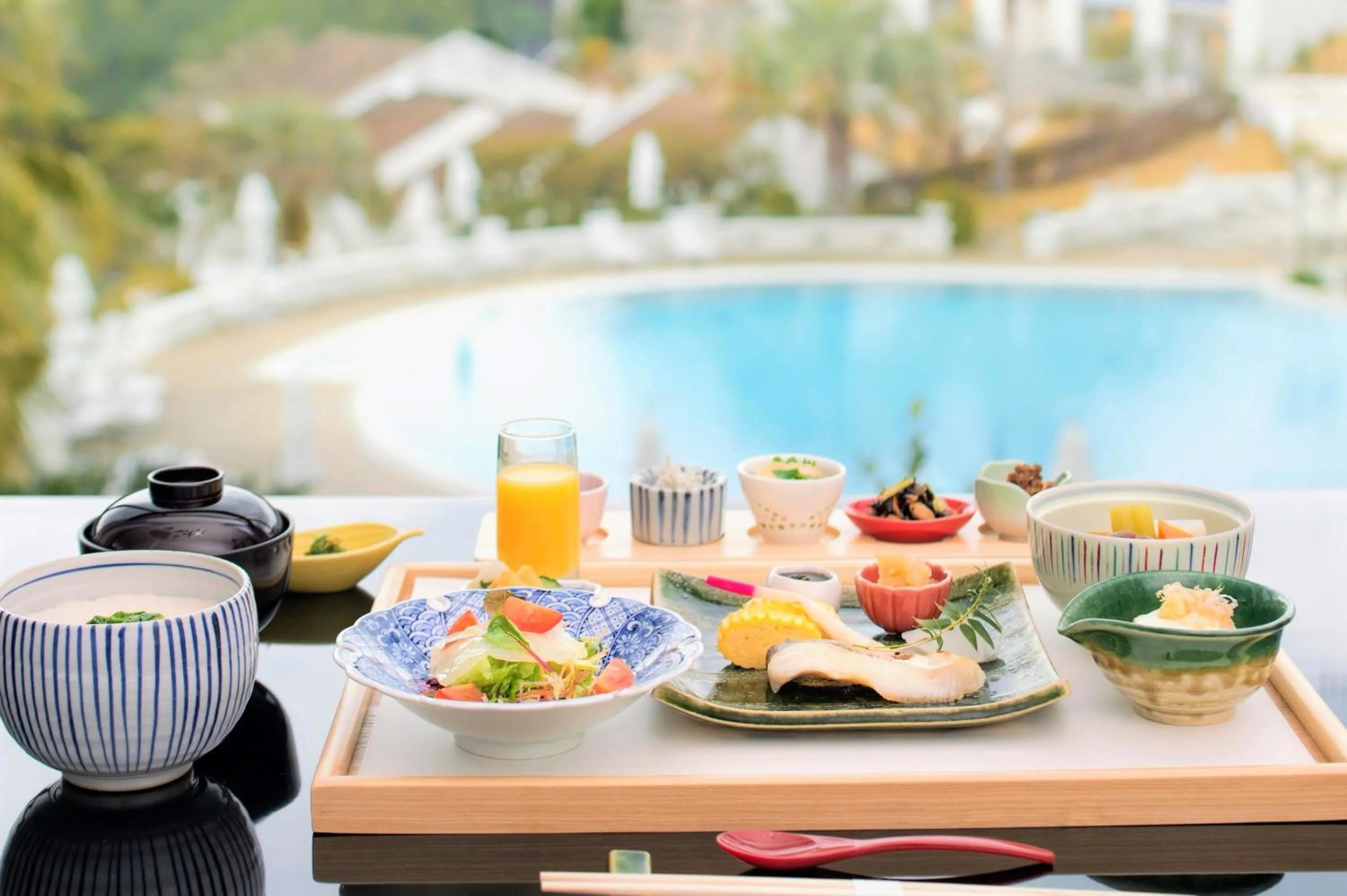 Breakfast in Miyako Resort Shima Bayside Terrace