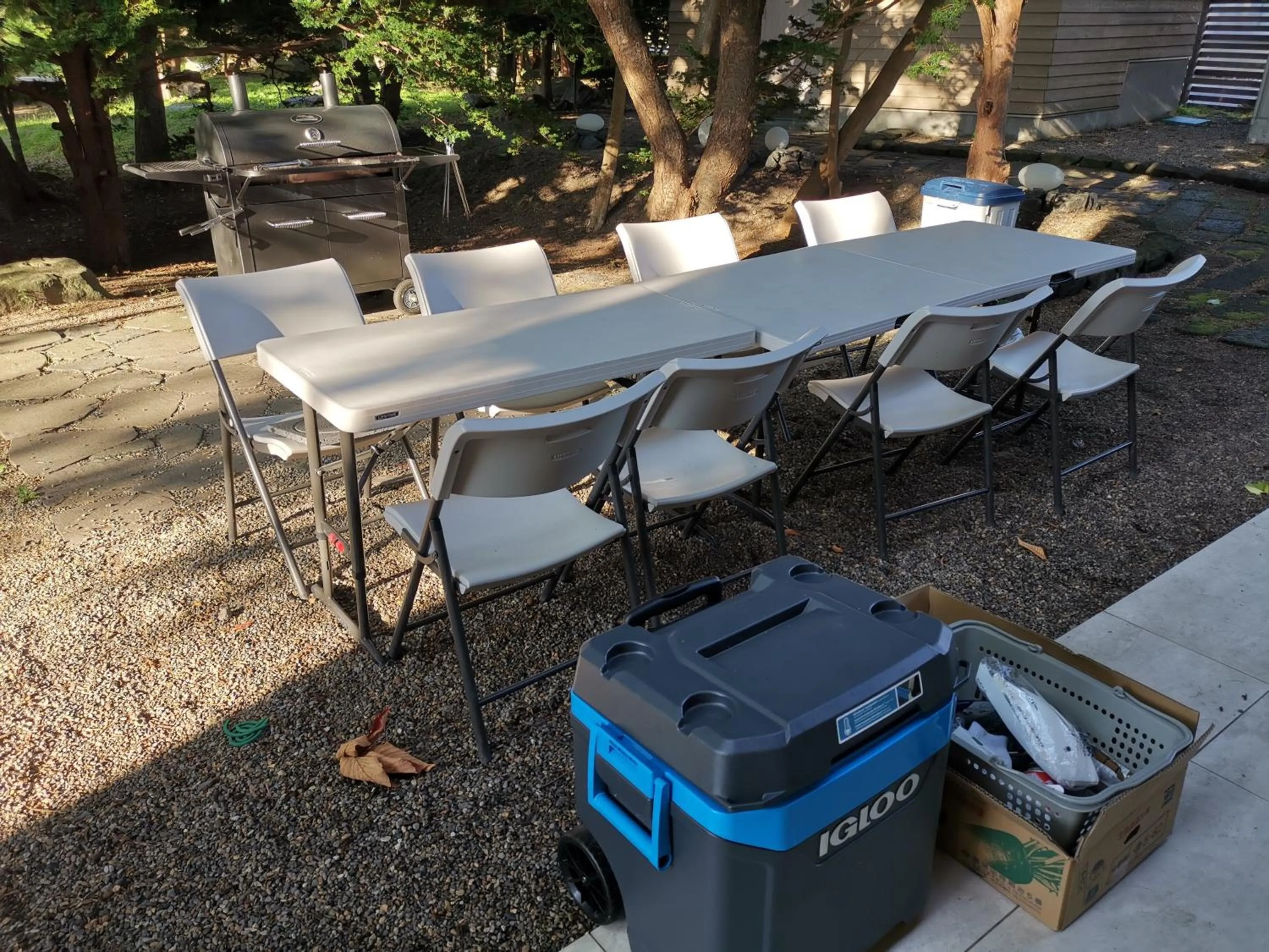 BBQ facilities in La Cachette