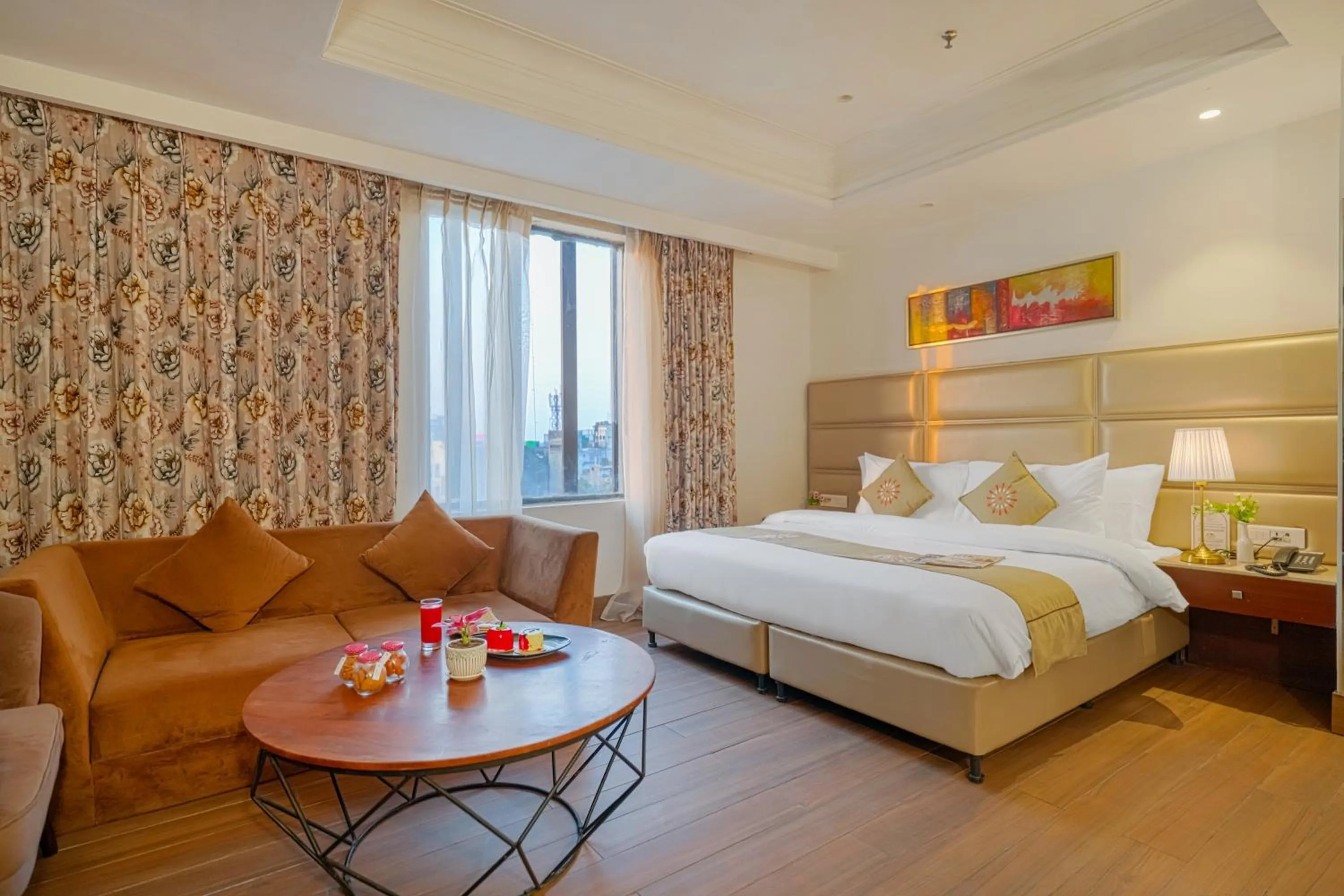 Bedroom, Bed in BluSalzz Select - City Centre, Amritsar