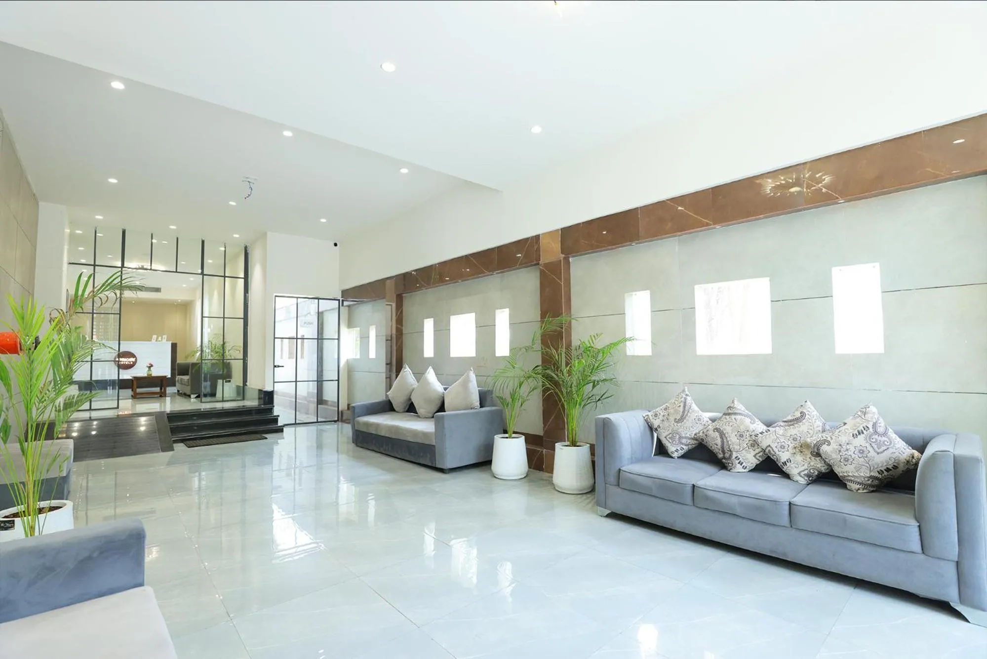 Lobby or reception in Hotel Apricot One - Udaipur
