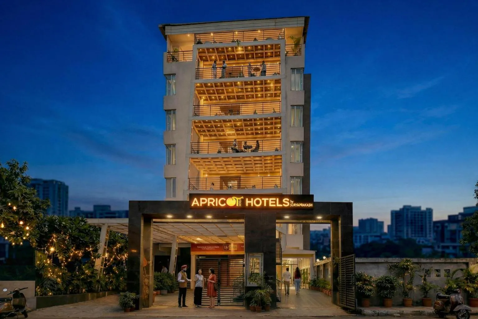 Property building in Hotel Apricot One - Udaipur