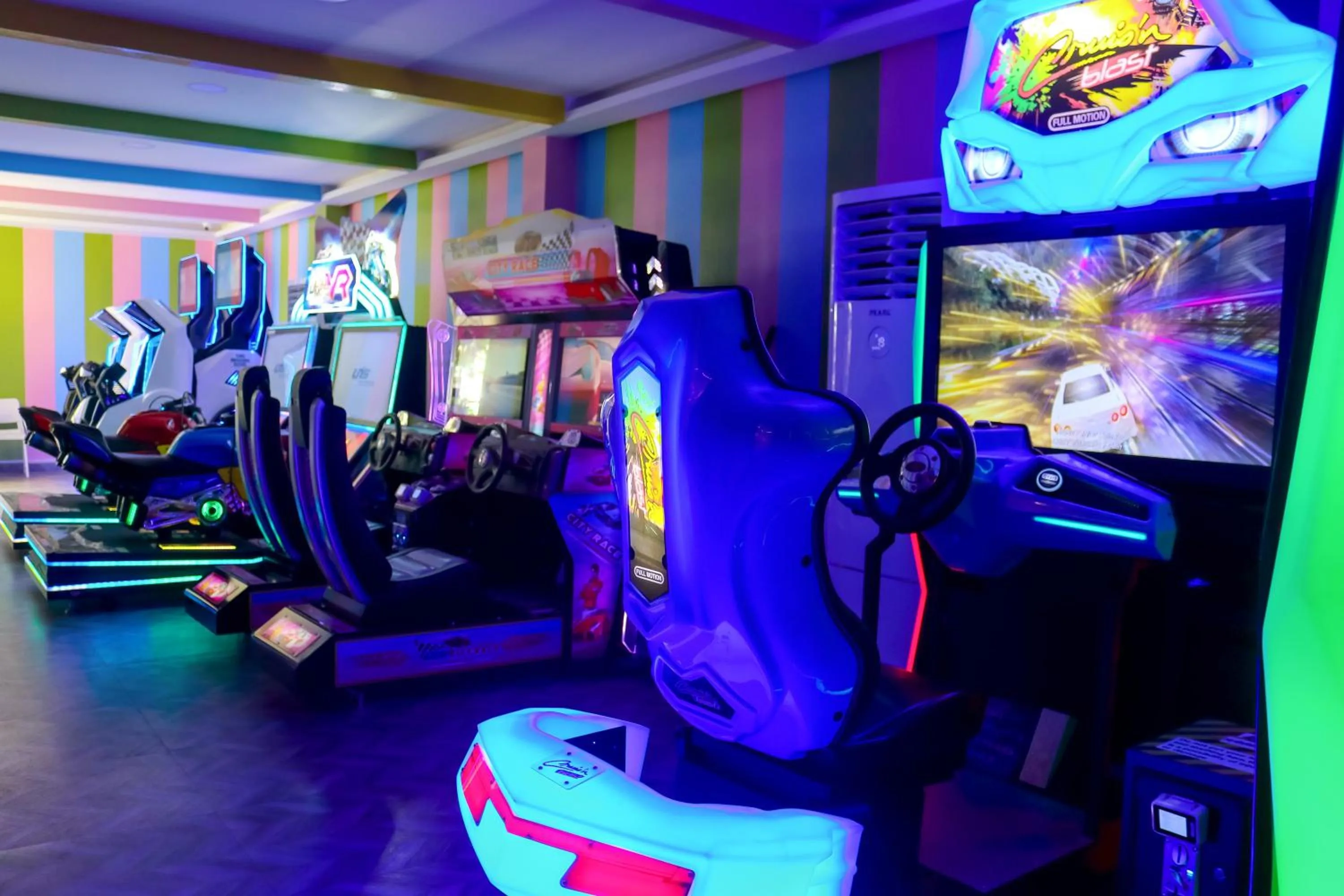 Game Room in Lagoona Beach Luxury Resort and Spa