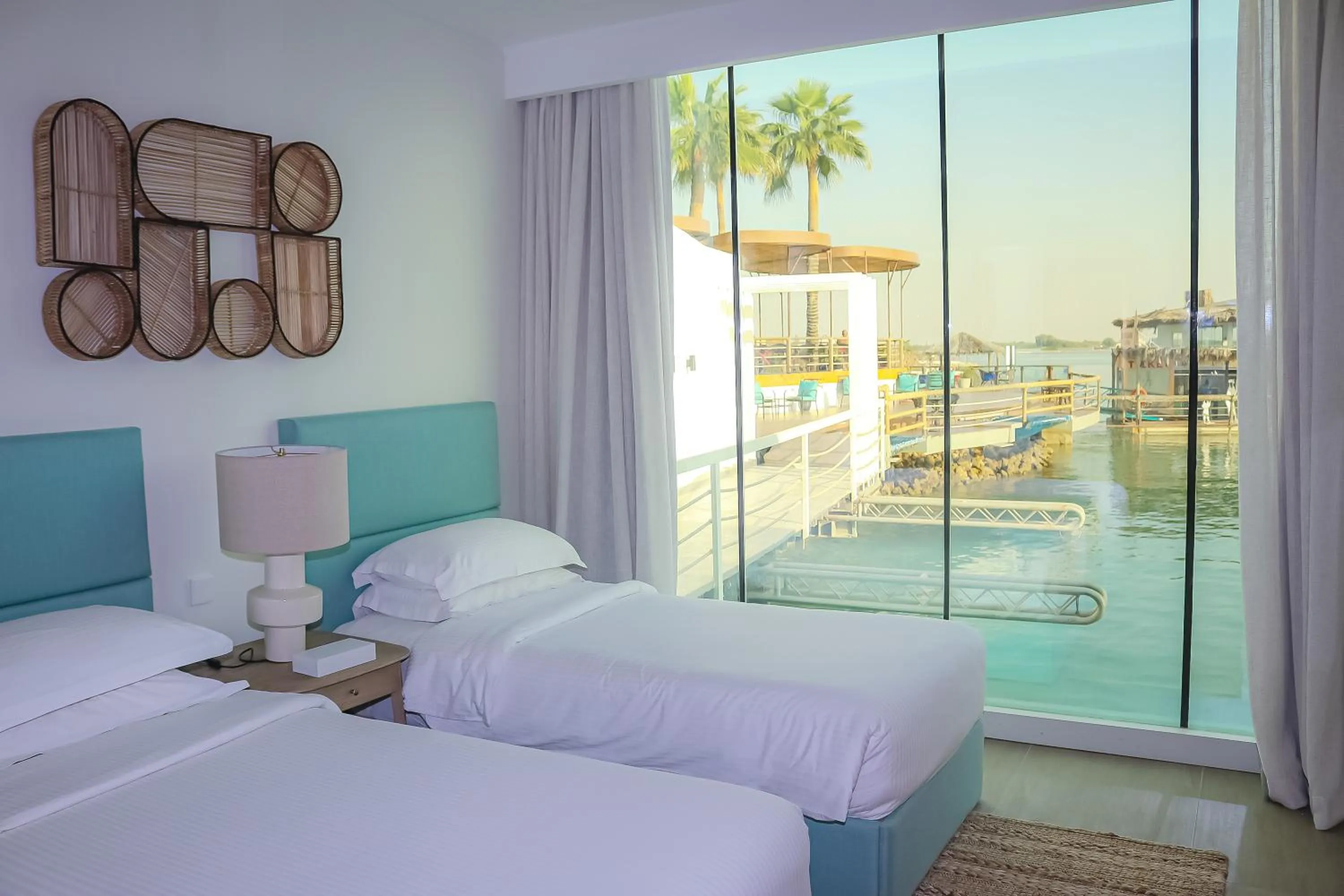 Bedroom, Bed in Lagoona Beach Luxury Resort and Spa