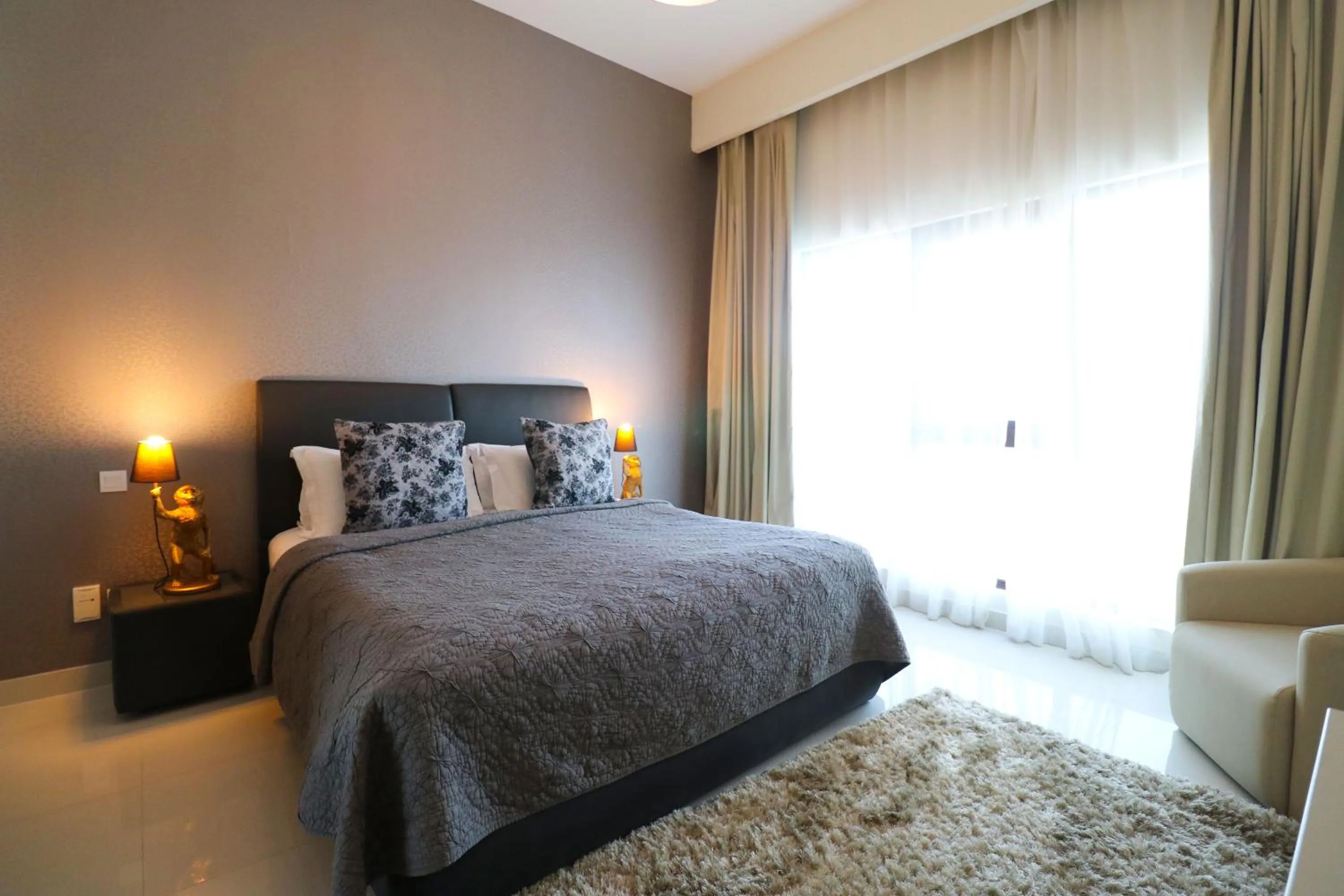 Bedroom, Bed in Lagoona Beach Luxury Resort and Spa