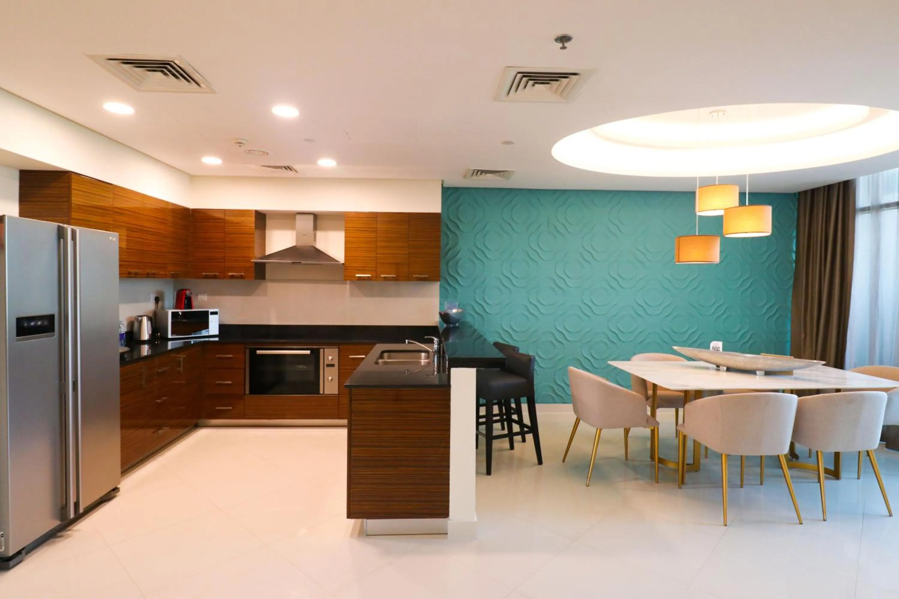 Dining area in Lagoona Beach Luxury Resort and Spa