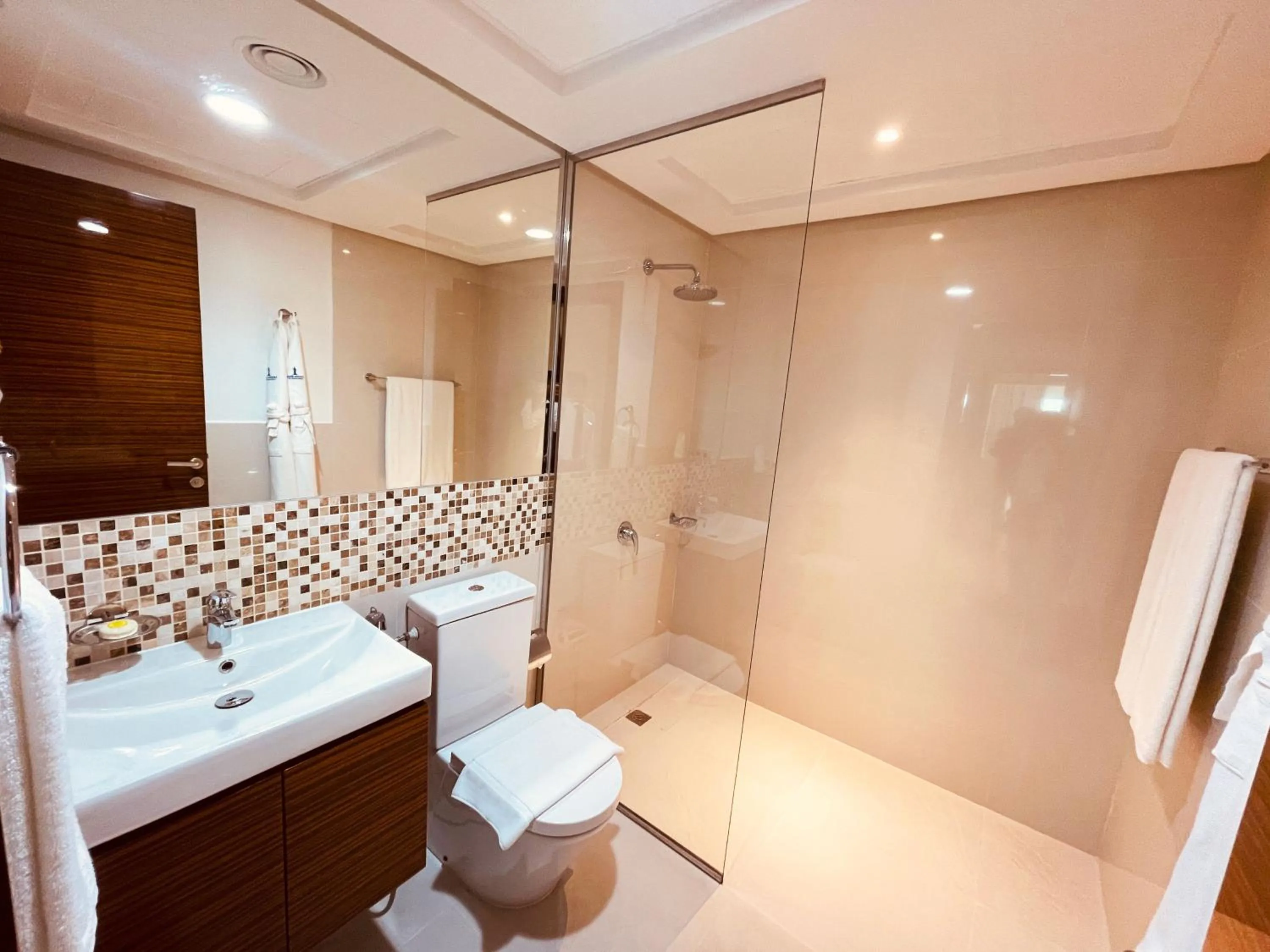 Bathroom in Lagoona Beach Luxury Resort and Spa