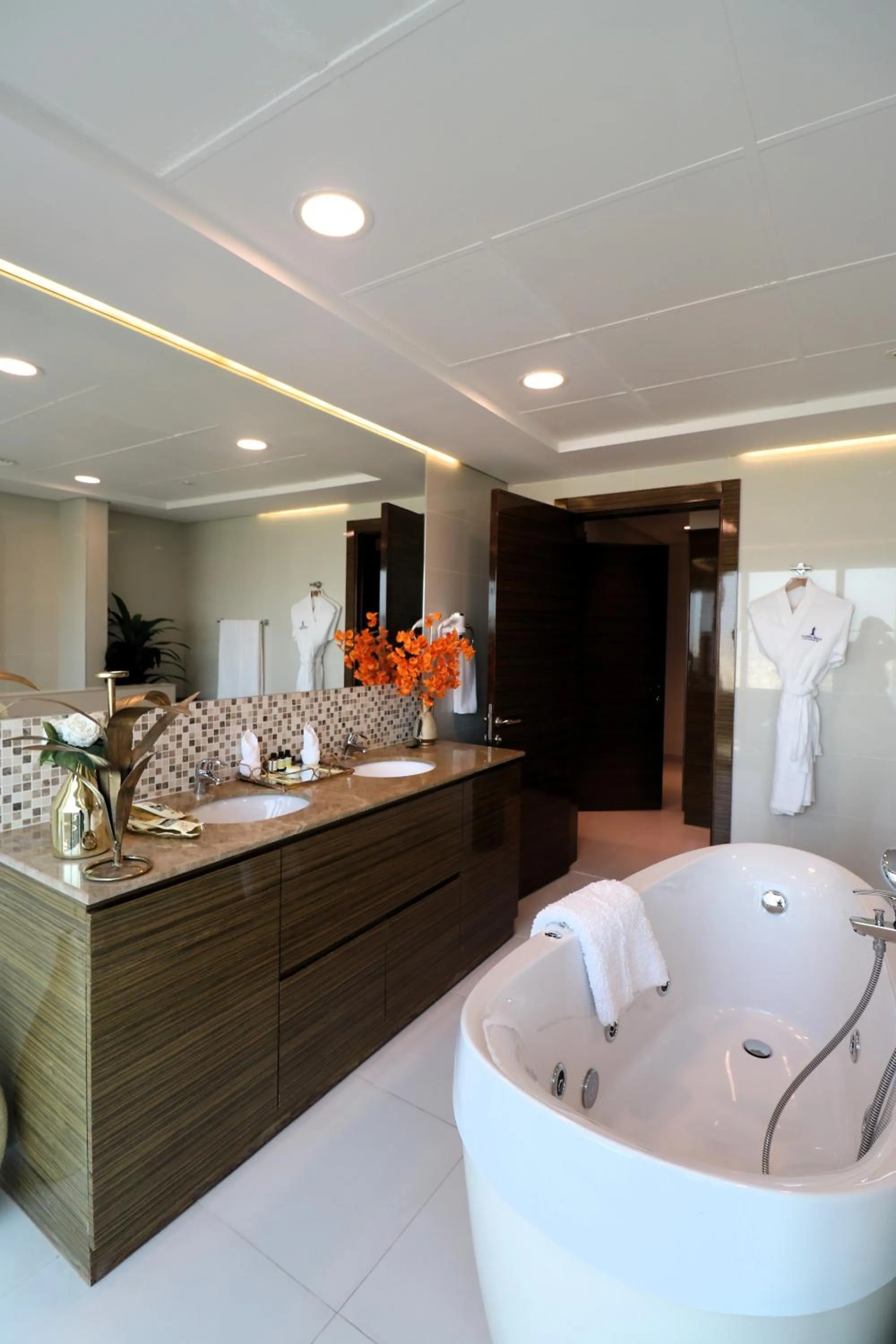 Bathroom in Lagoona Beach Luxury Resort and Spa