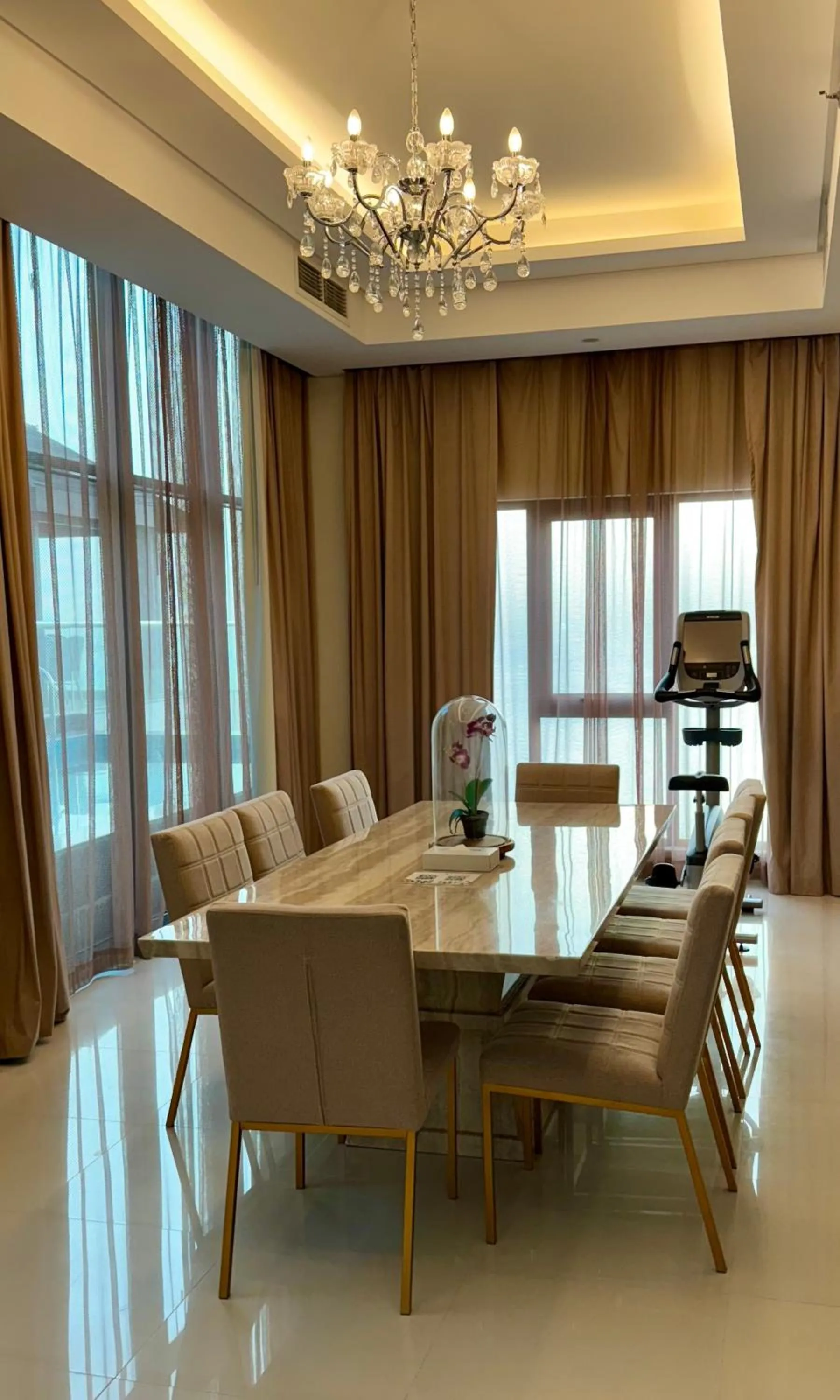 Dining area in Lagoona Beach Luxury Resort and Spa