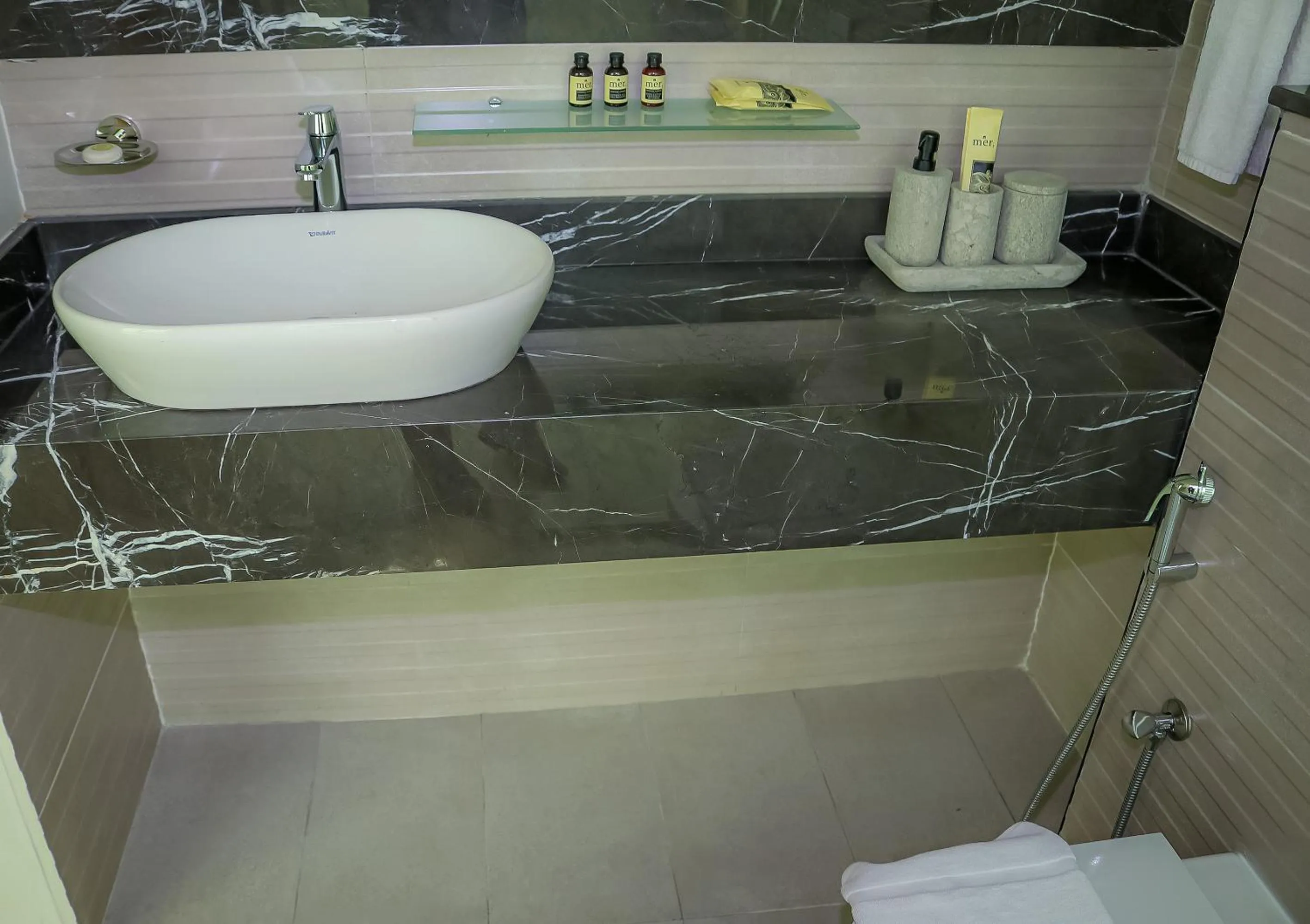 Bathroom in Lagoona Beach Luxury Resort and Spa