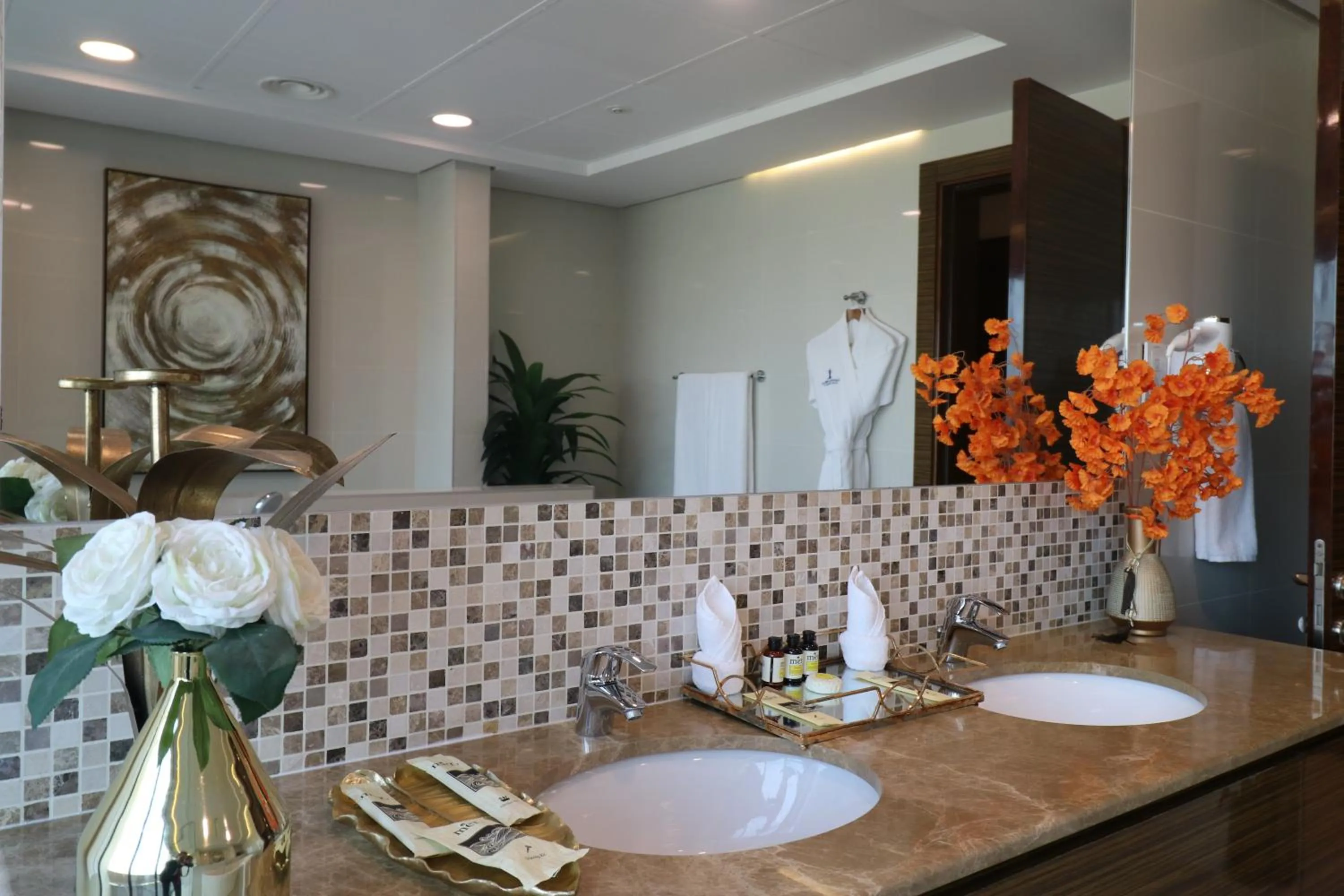Bathroom in Lagoona Beach Luxury Resort and Spa