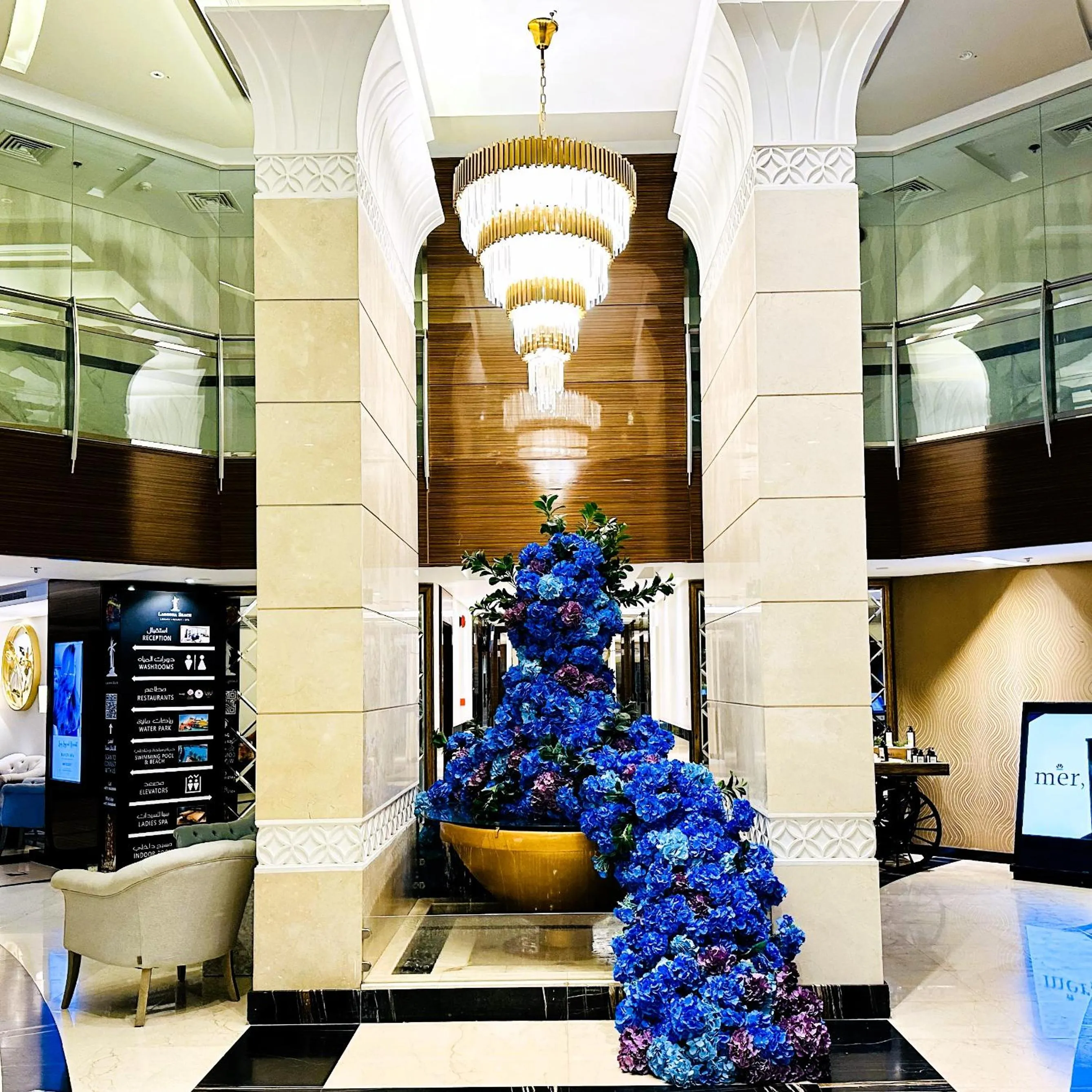 Facade/entrance in Lagoona Beach Luxury Resort and Spa