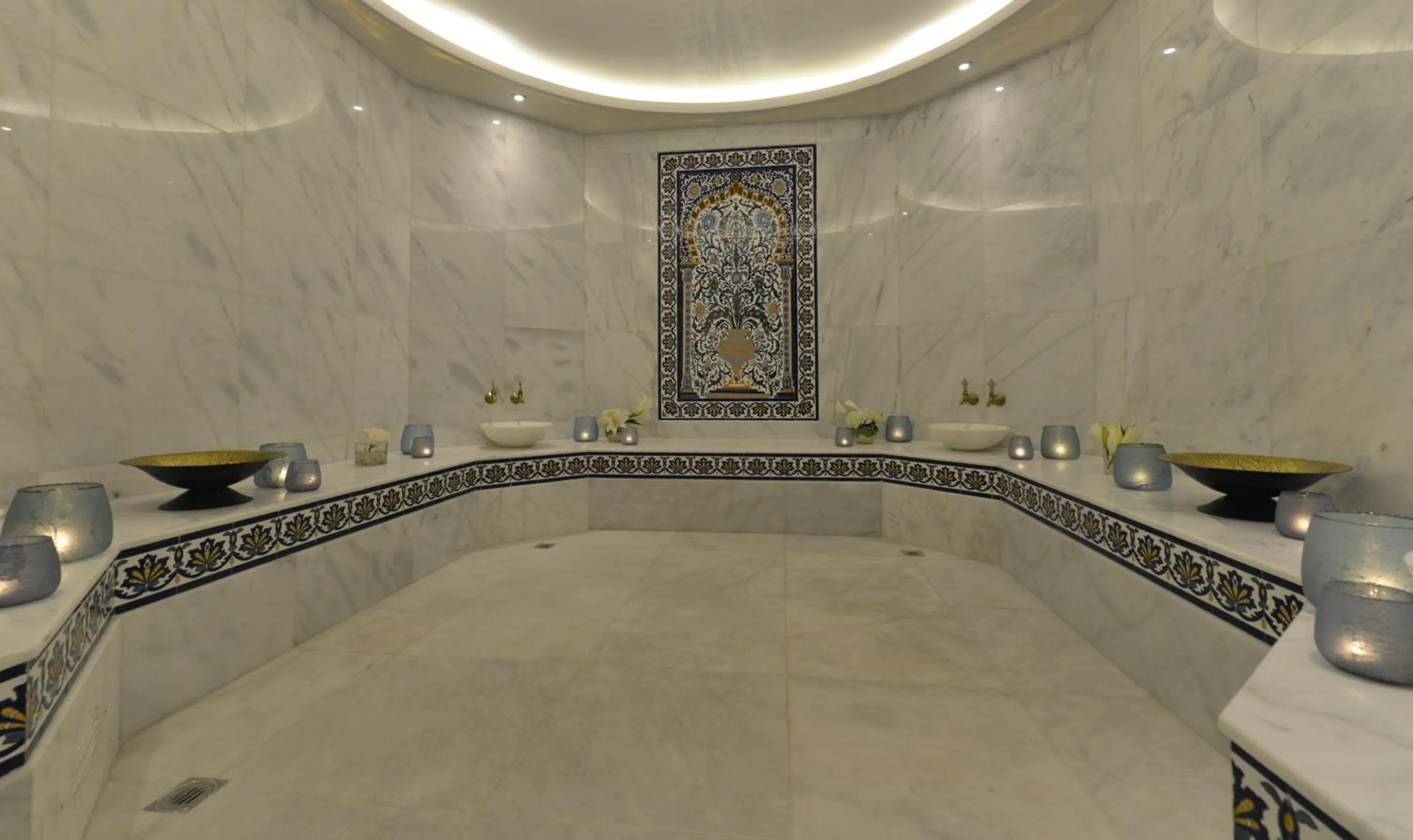 Steam room in Lagoona Beach Luxury Resort and Spa