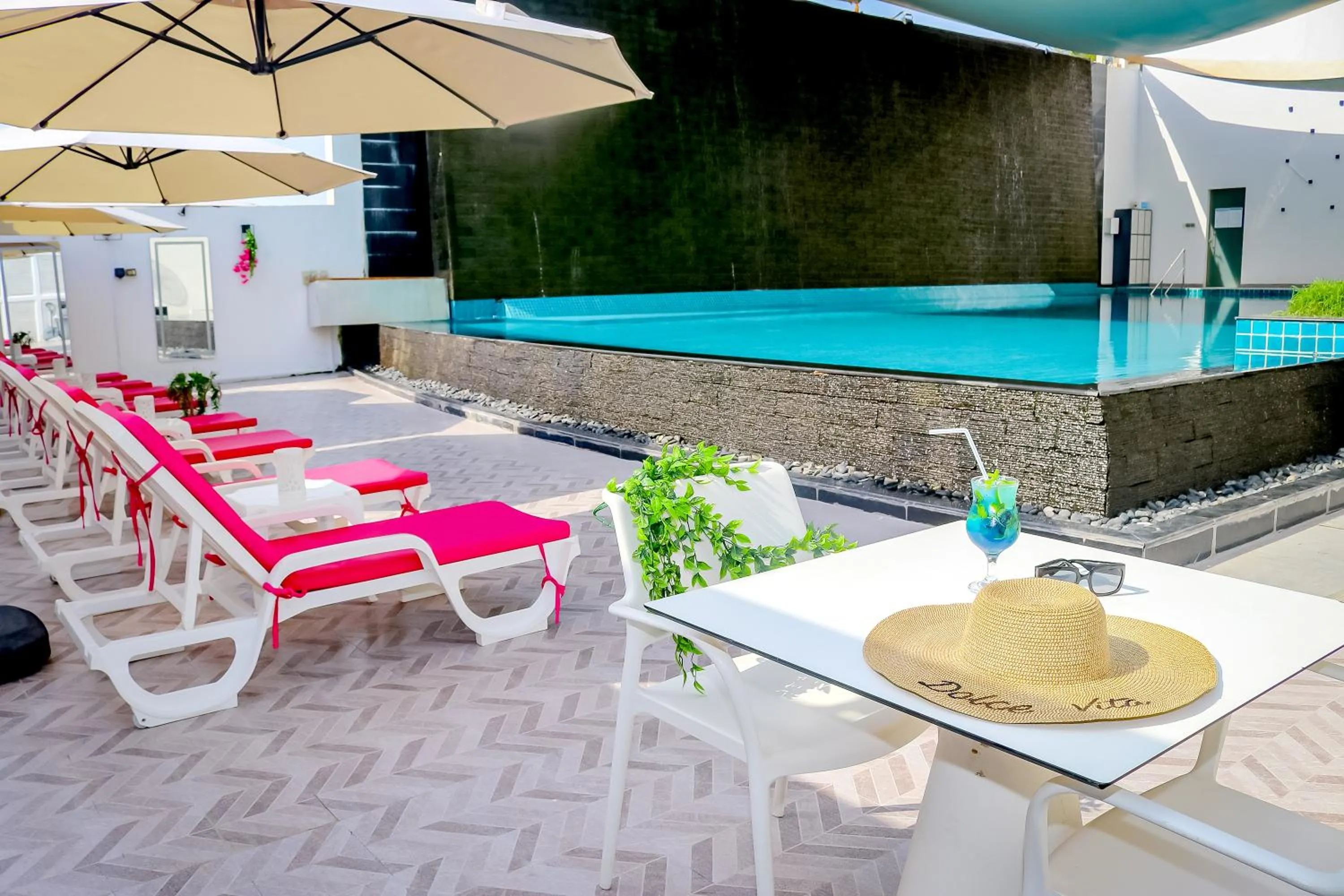 Swimming pool in Lagoona Beach Luxury Resort and Spa