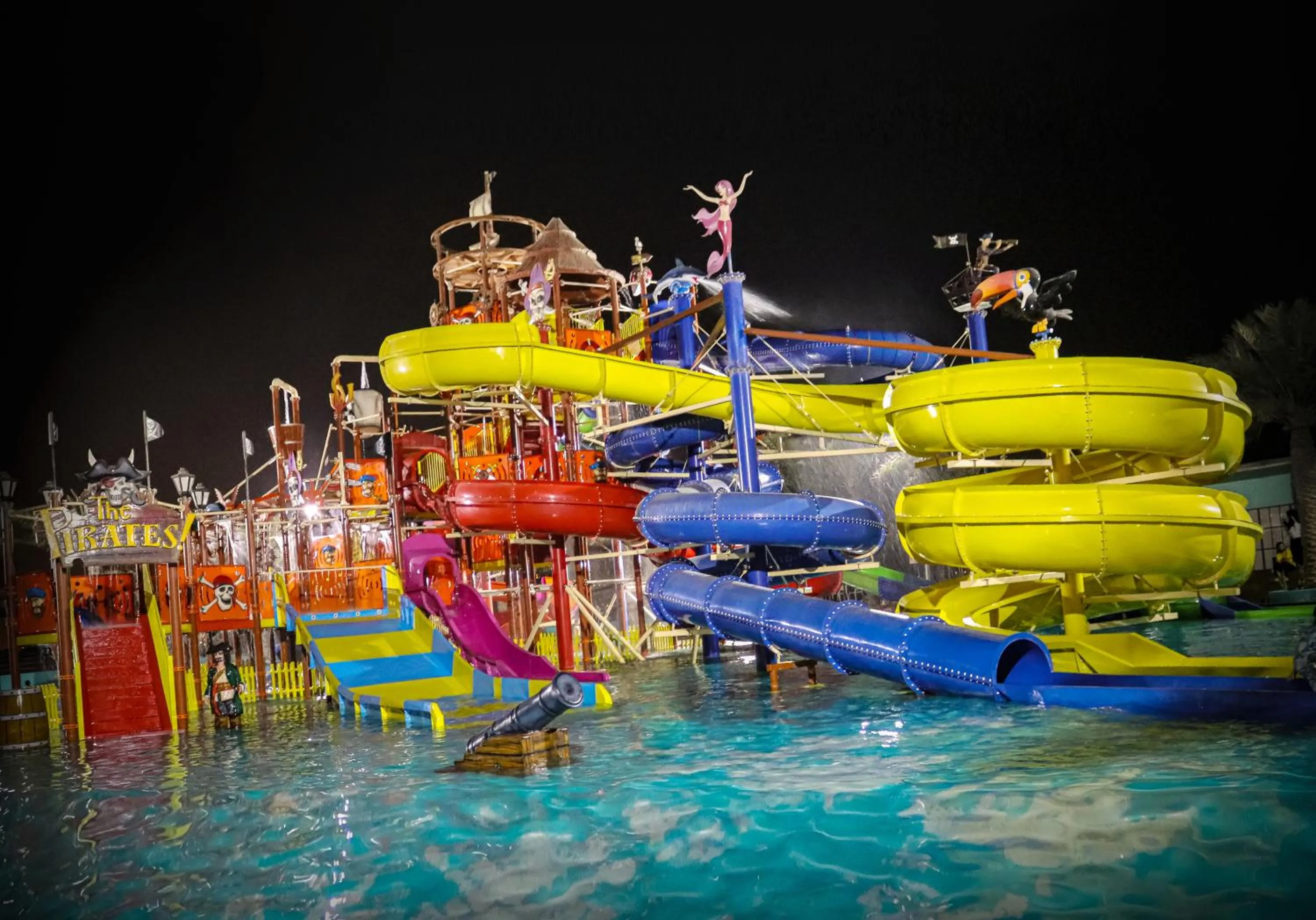 Aqua park in Lagoona Beach Luxury Resort and Spa